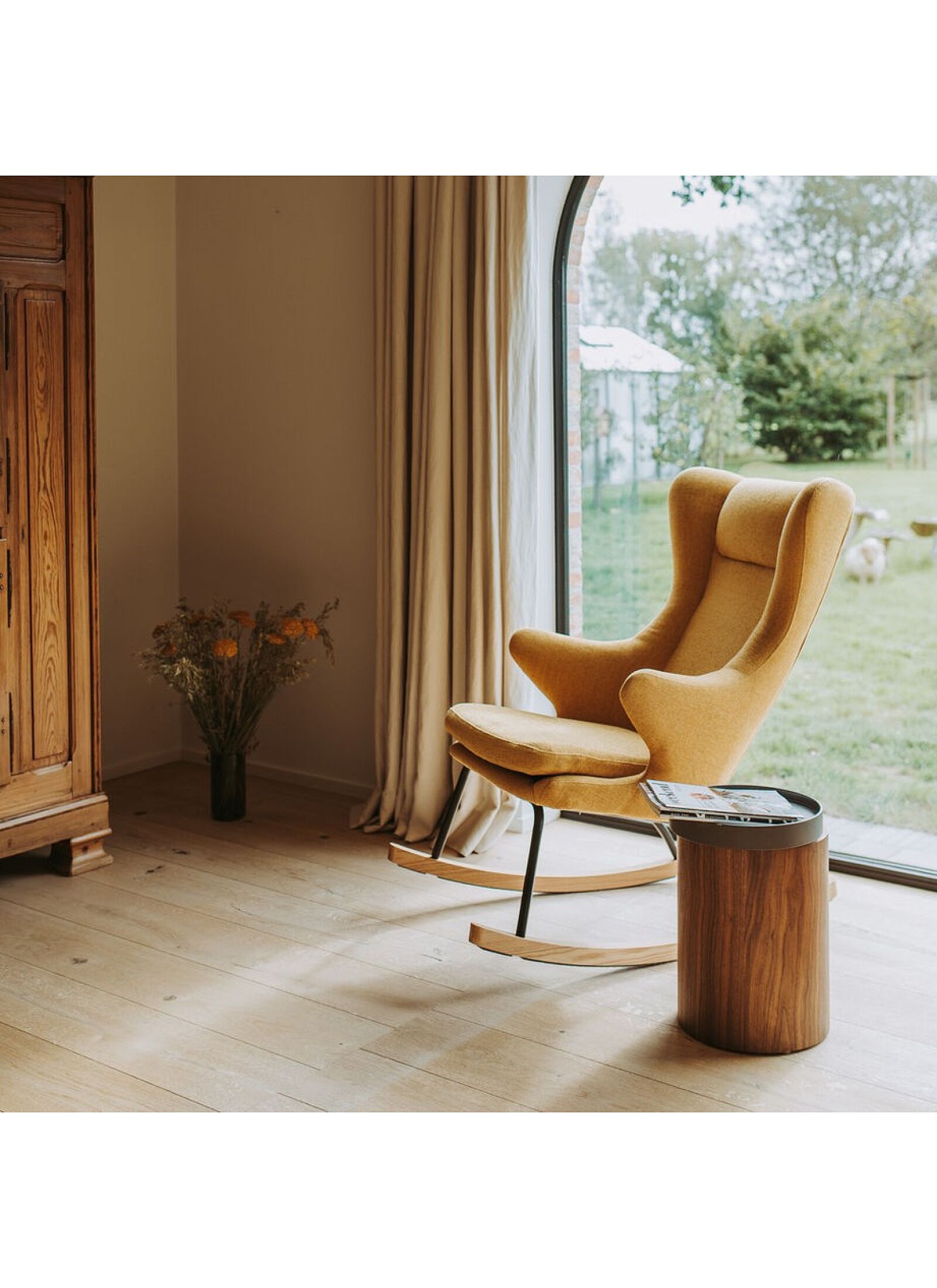 ROCKING ADULT CHAIR DE LUXE SAFFRAN