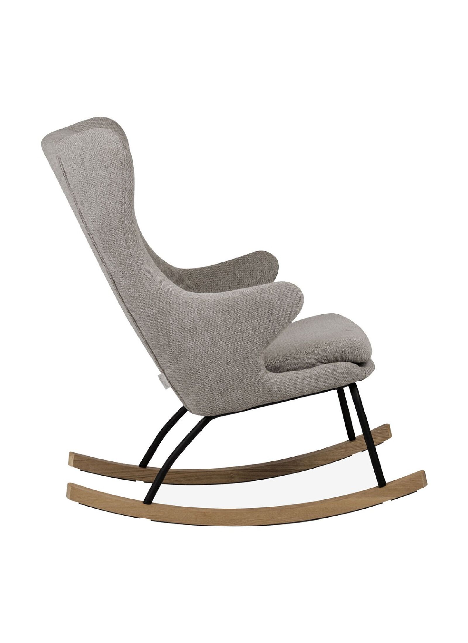 ROCKING ADULT CHAIR DE LUXE SAND GREY