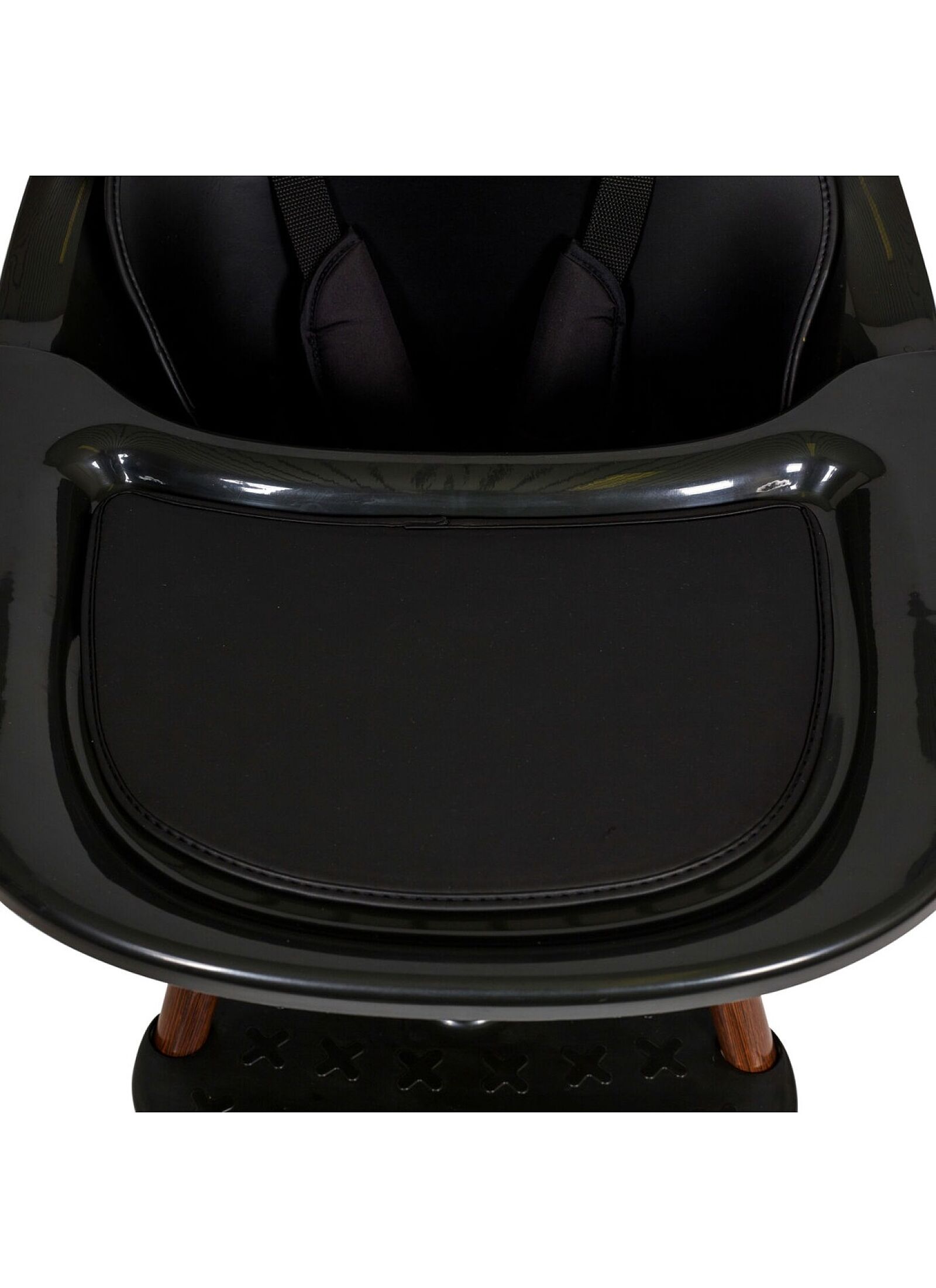 CHAIR ULTIMO 3 LUXE BLACK/WALNUT