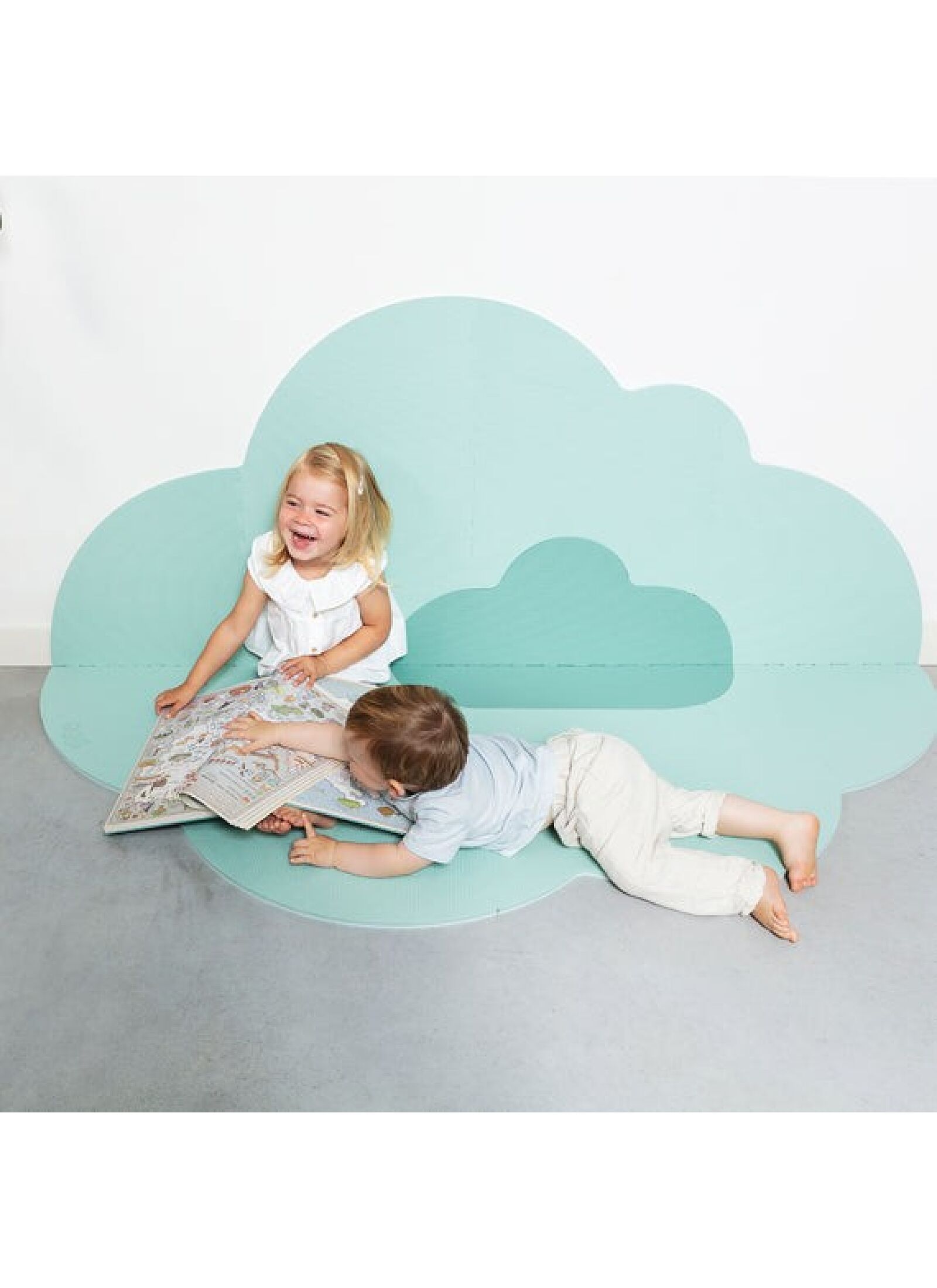 PLAY MAT LARGE CLOUD MINT