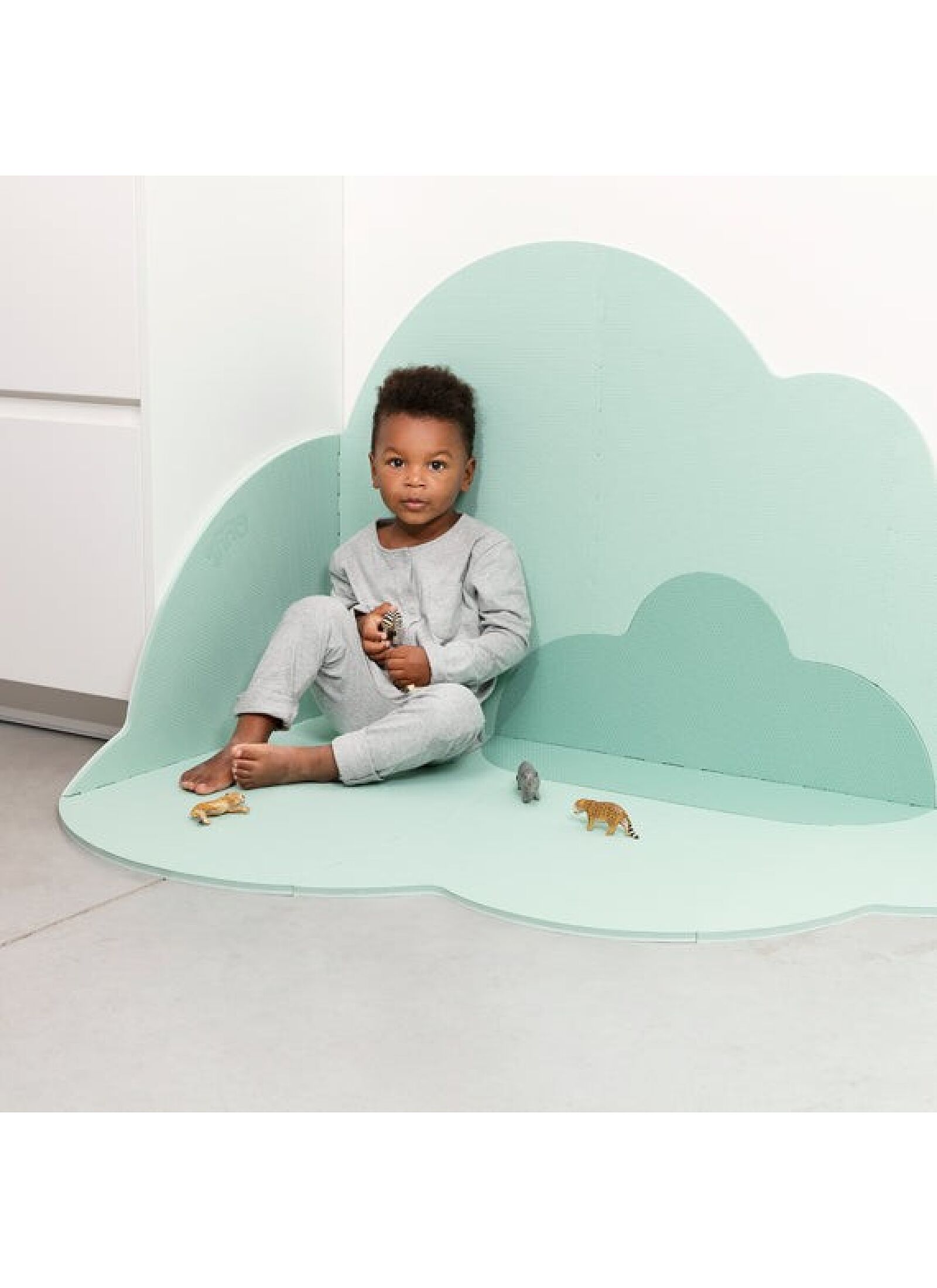 PLAY MAT LARGE CLOUD MINT