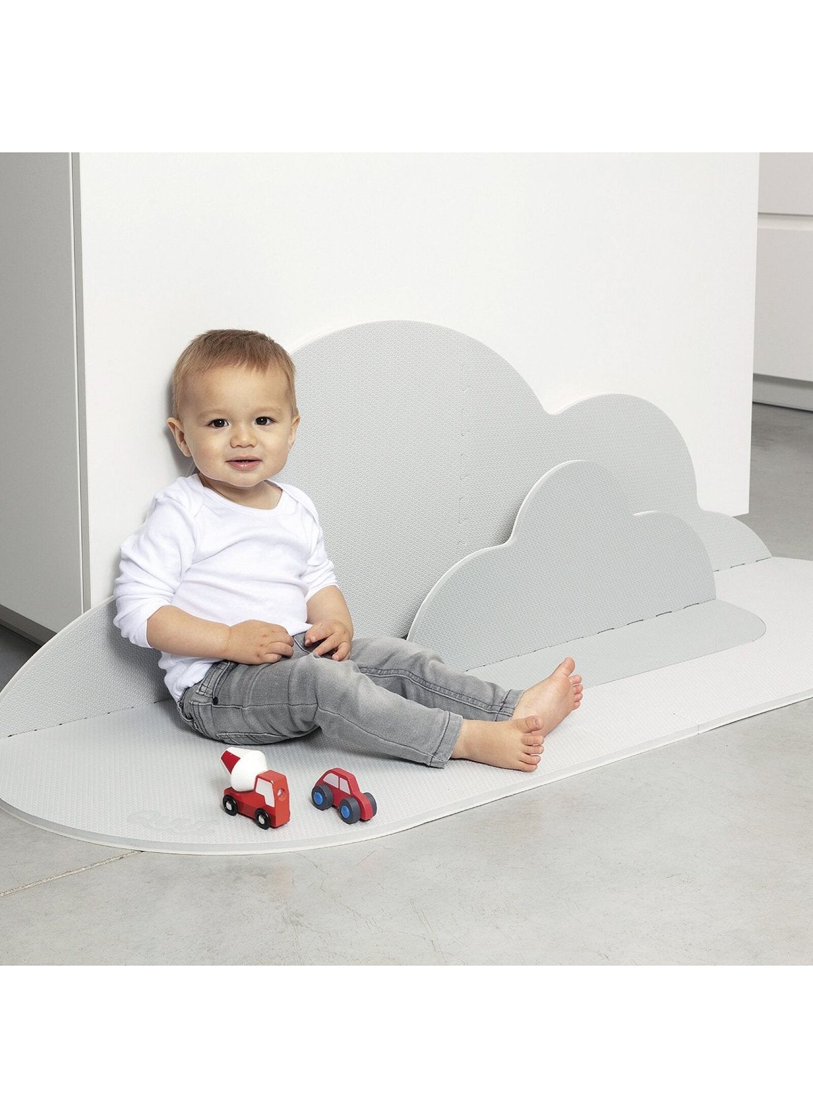 PLAY MAT SMALL CLOUD GREY