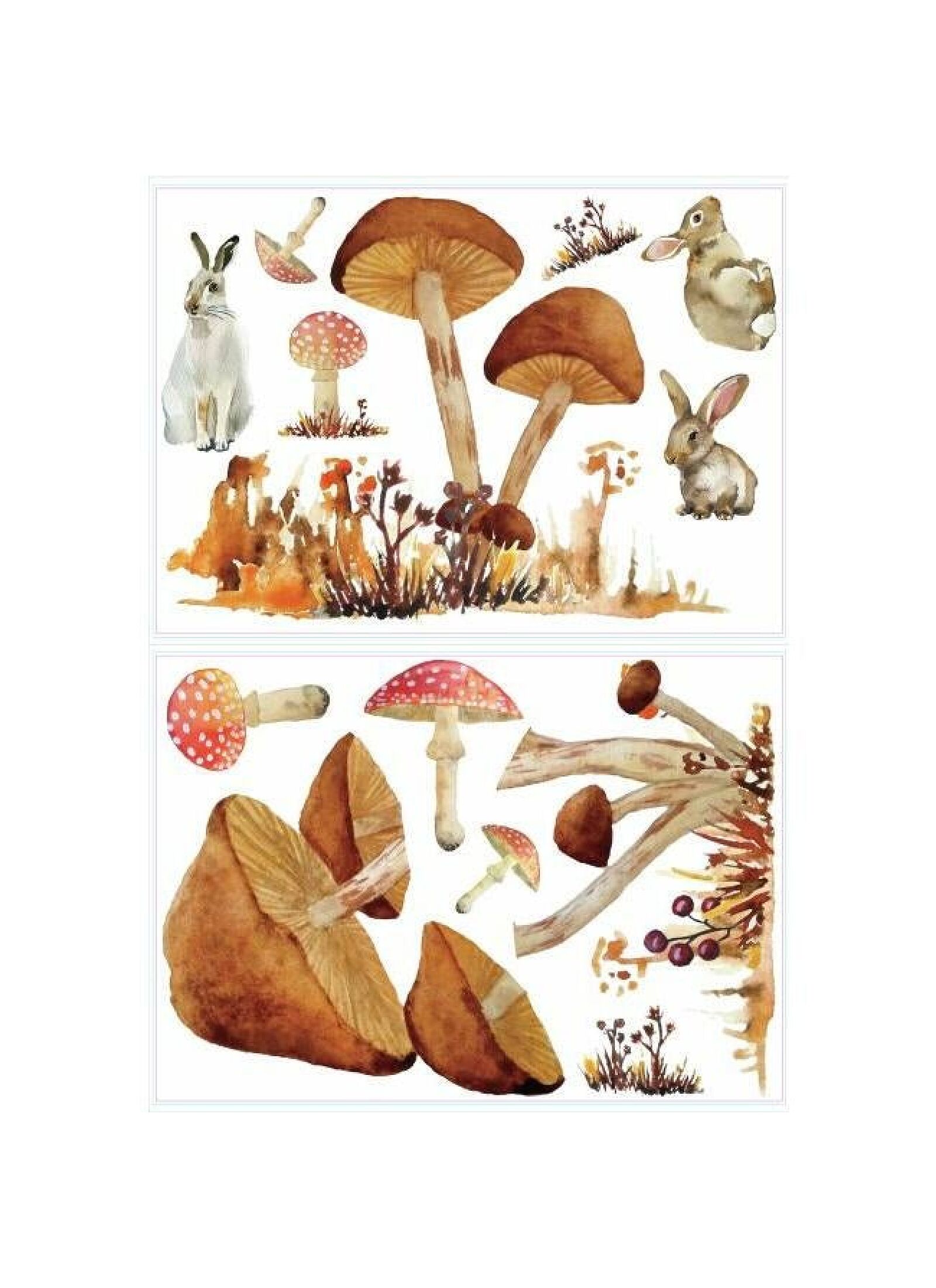 WALL STICKERS GIANT MUSHROOM