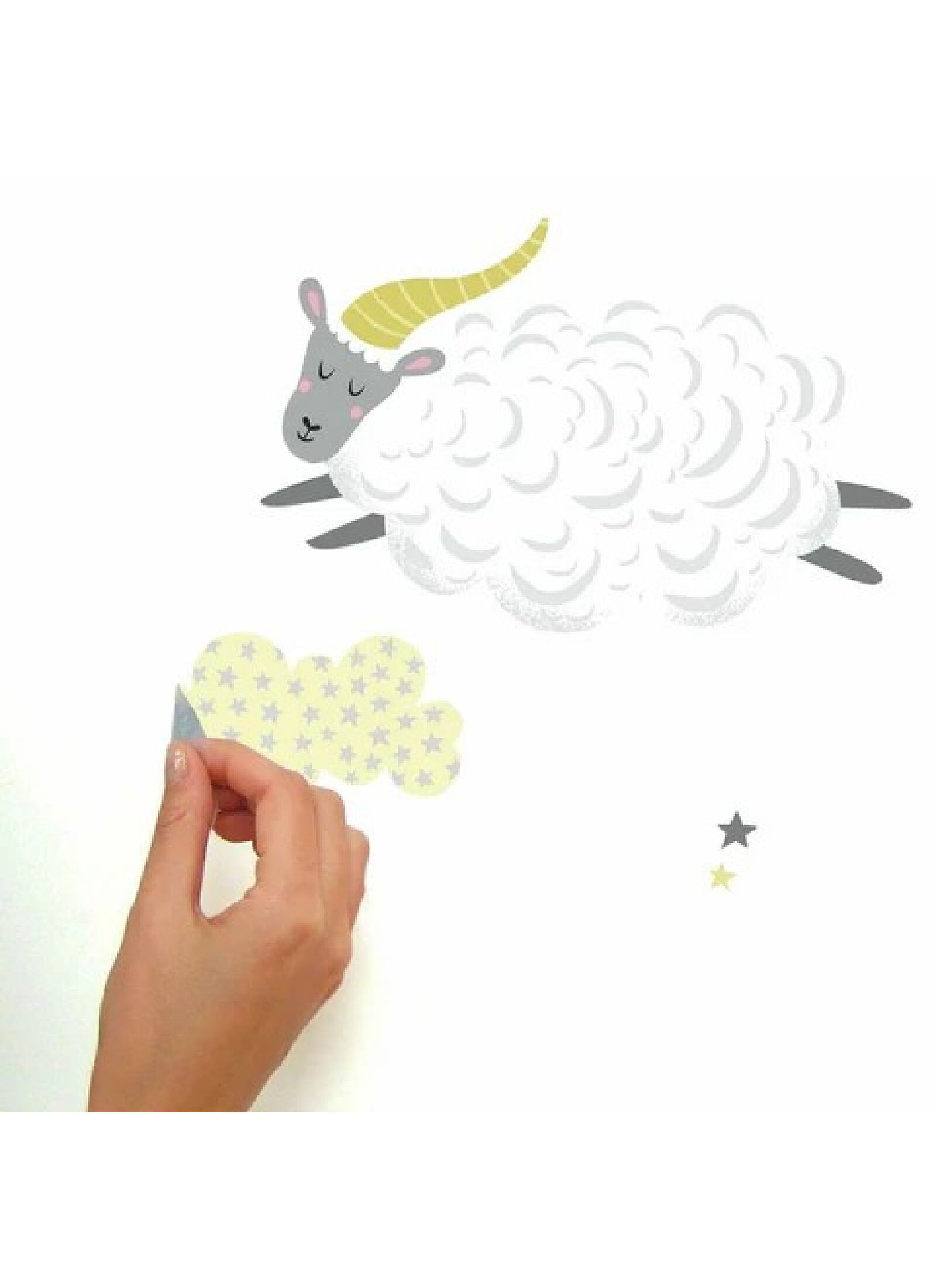 WALL STICKERS COUNTING SHEEPS
