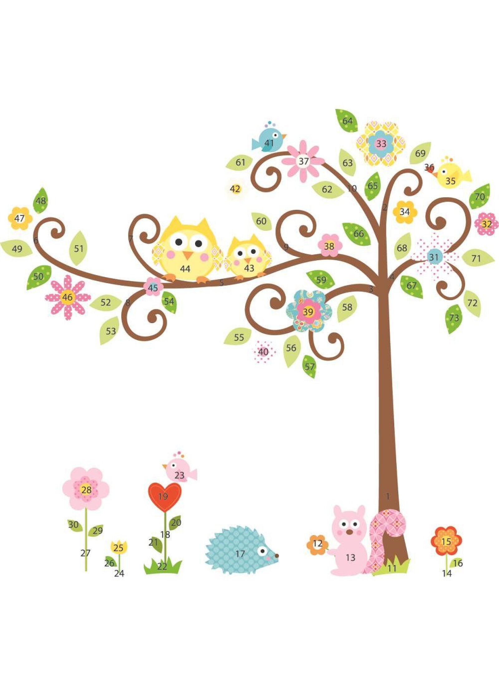 WALL STICKERS HAPPY TREE