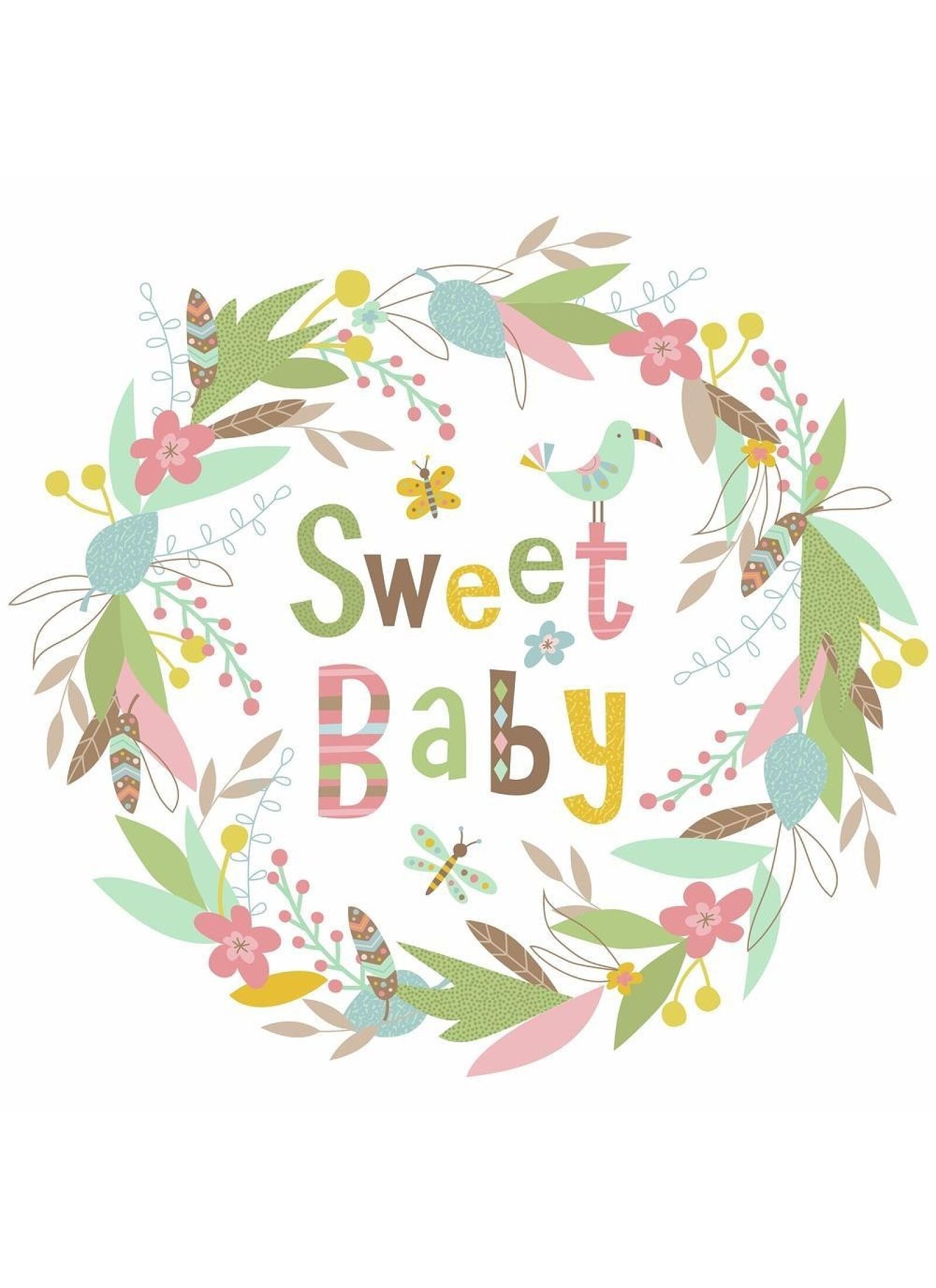 WALL STICKERS SWEET BABY