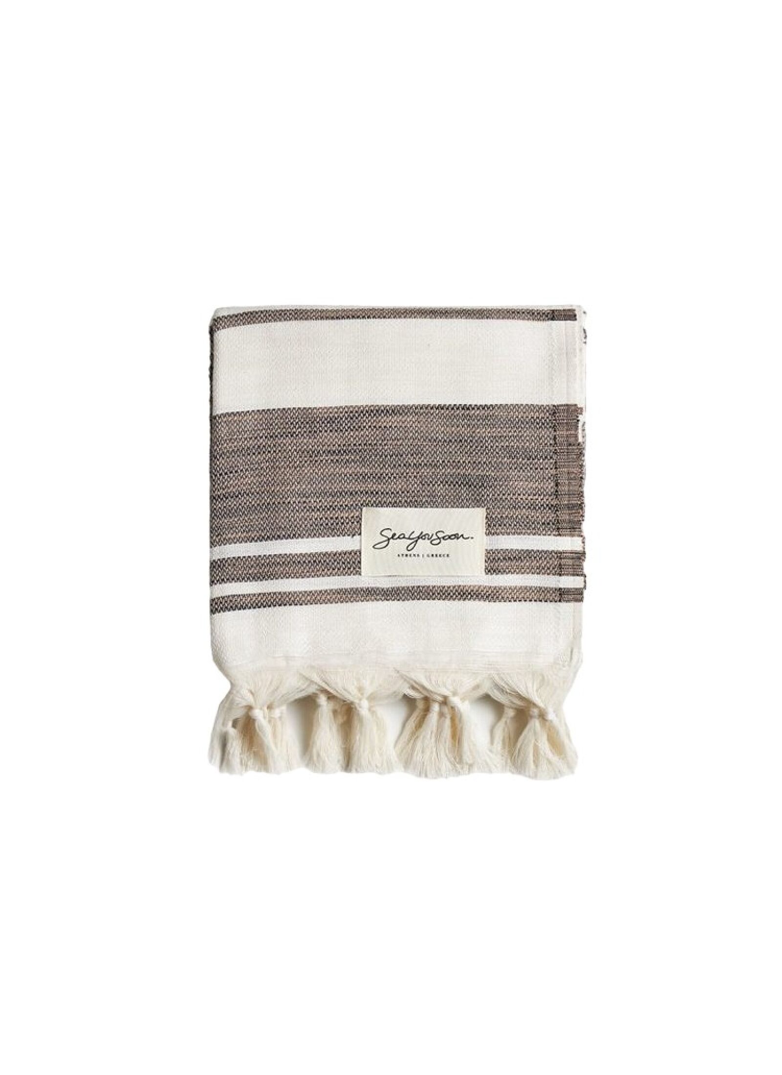 BEACH TOWEL SOLETO MOCHA