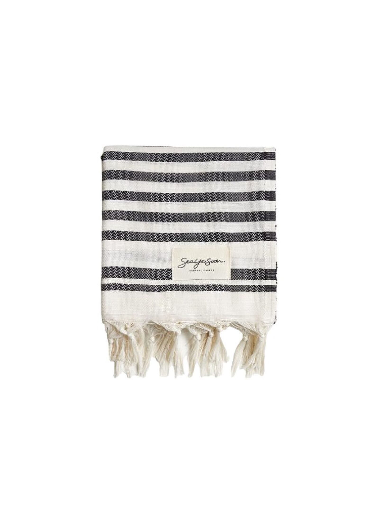 BEACH TOWEL TINETTO BLACK