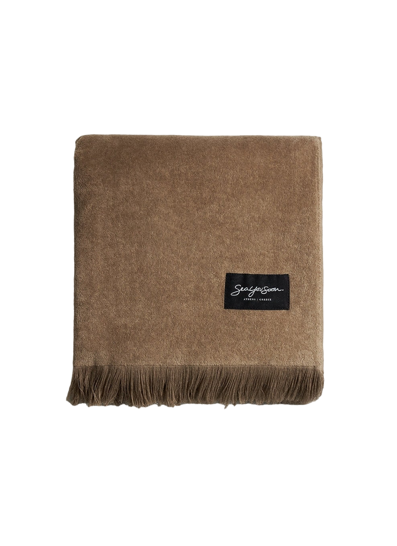 BEACH TOWEL BELLE ILE MOCHA