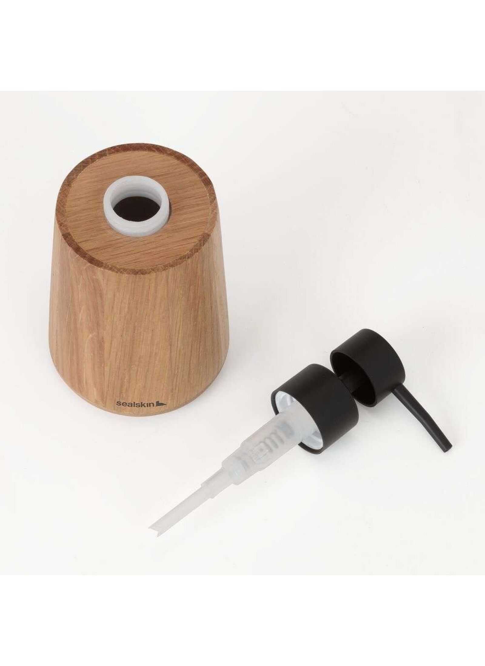 SOAP DISPENSER EARTH OAK