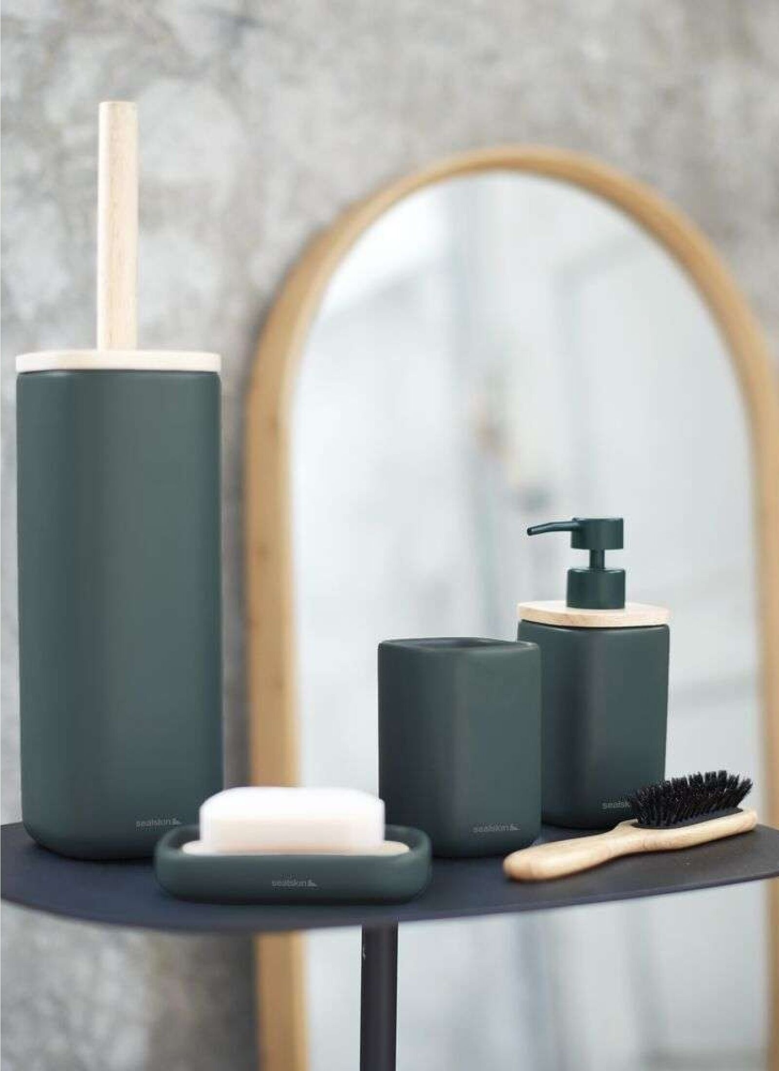 SOAP DISPENSER MIND DARK GREEN