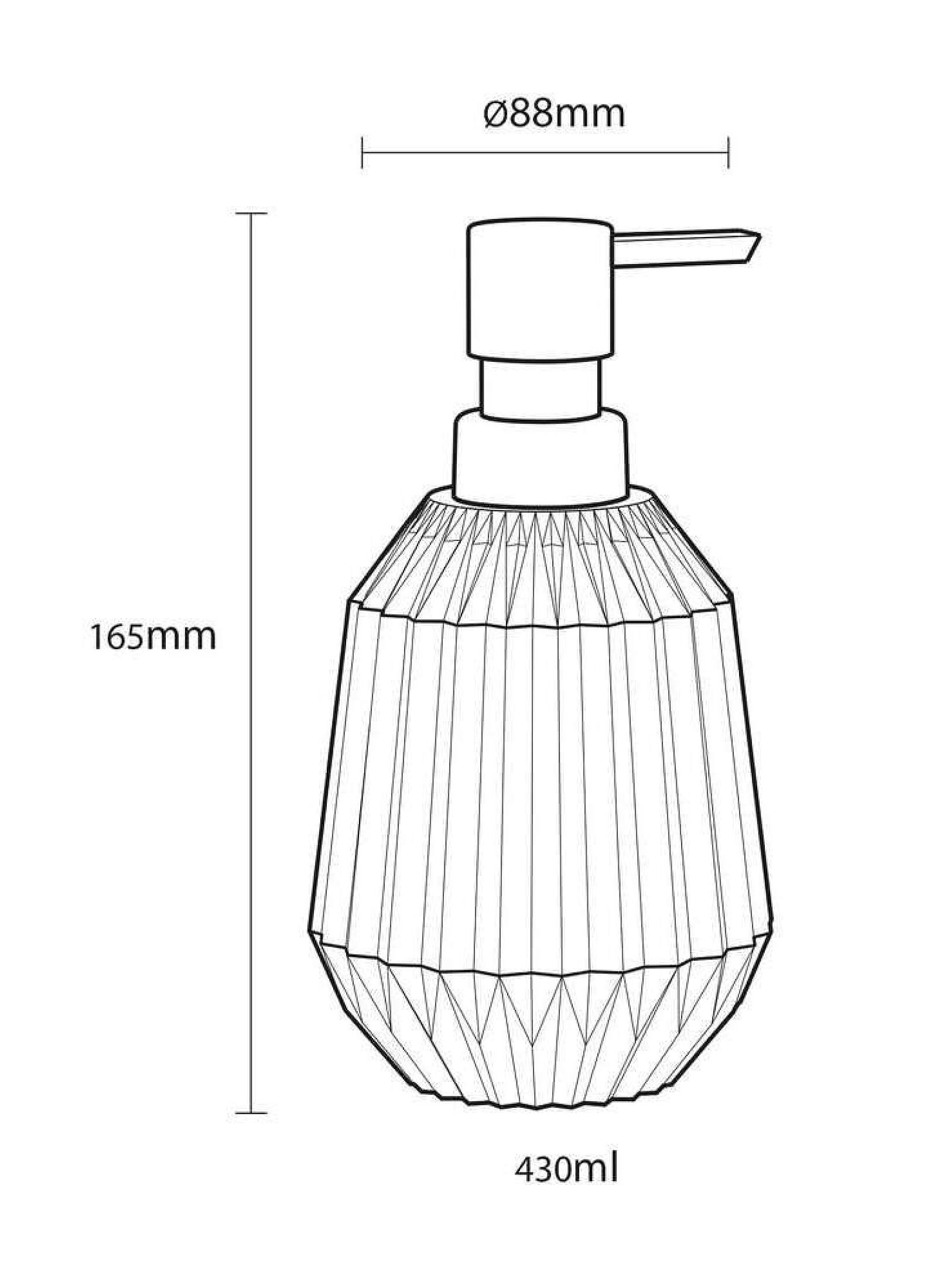 SOAP DISPENSER ARTE BLACK