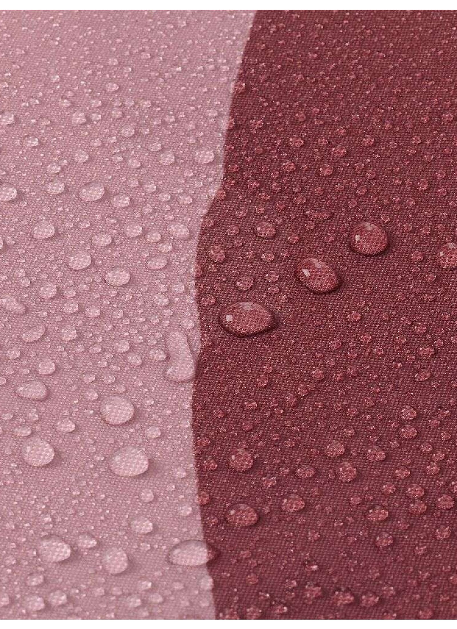 SHOWER CURTAIN EARTH DARK PINK