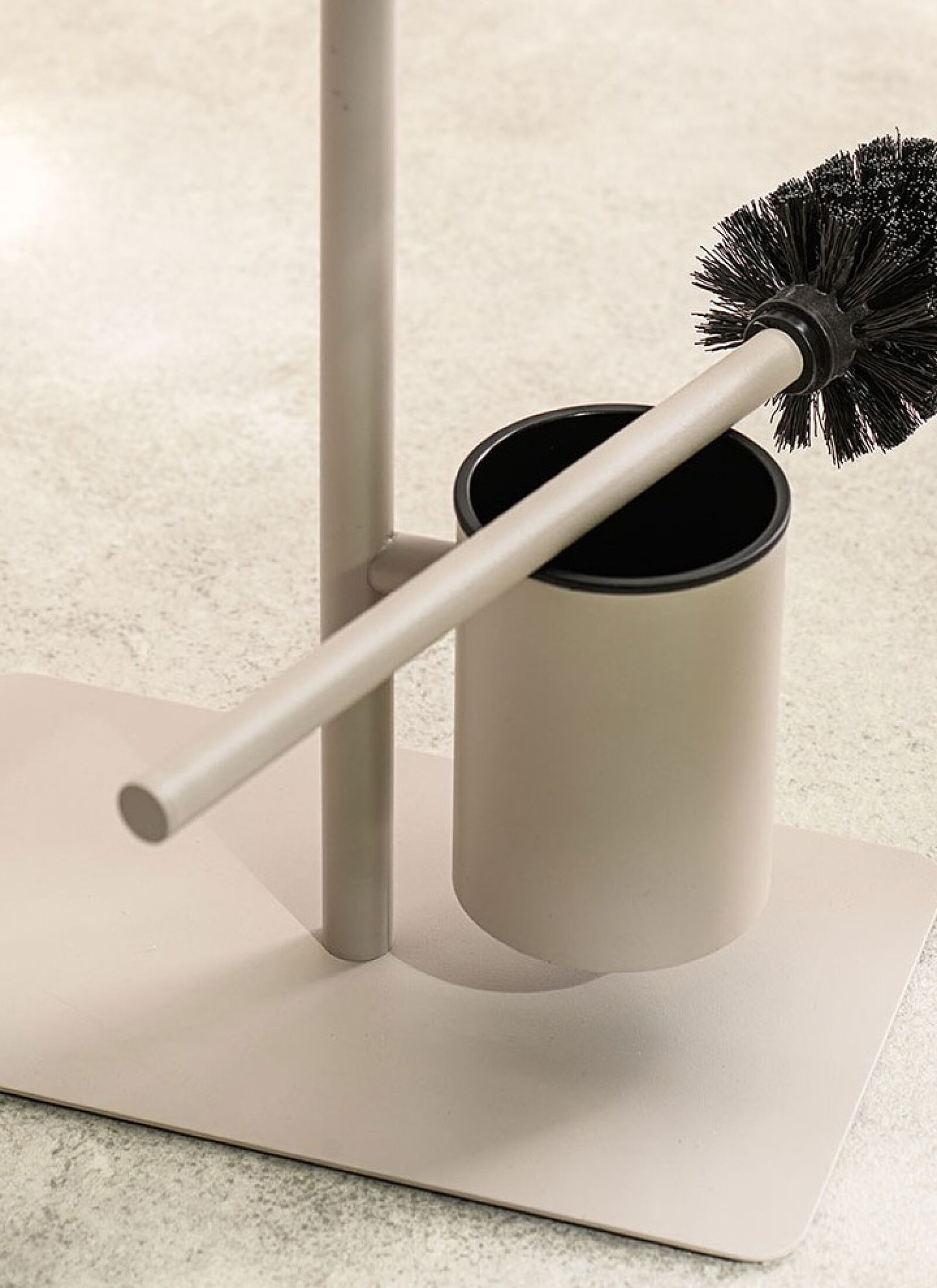 TOILET PAPER STAND &AMP; PEGAL BRIX GREIZE