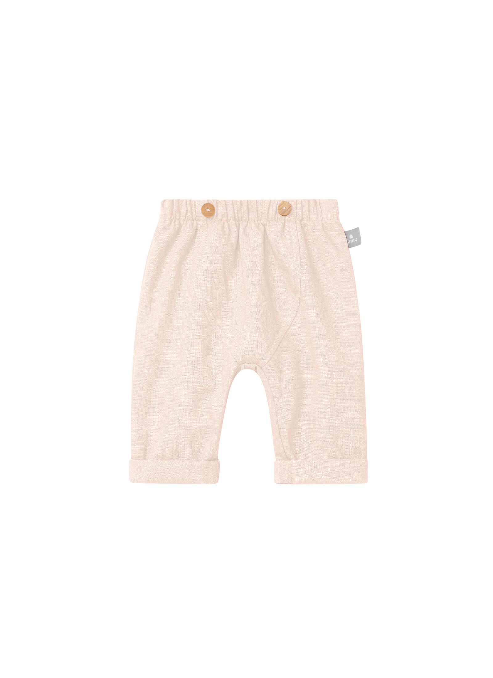 LINEN PANTS PINK