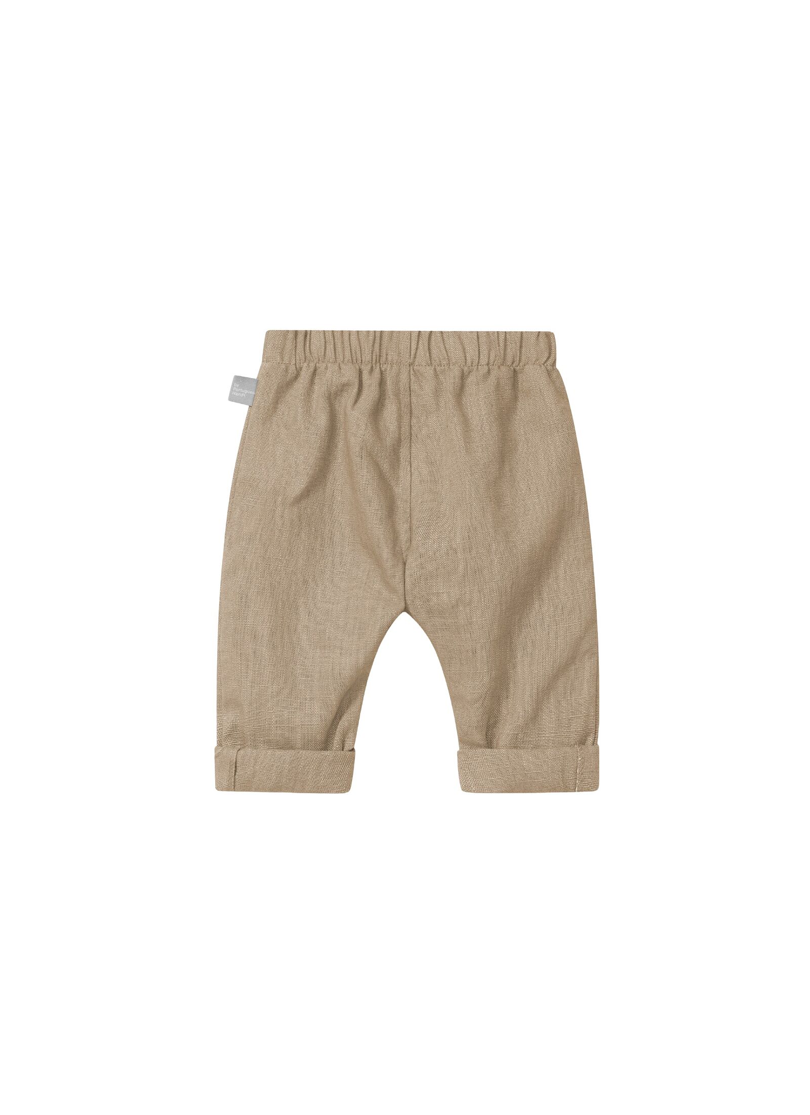 LINEN PANTS COFFEE