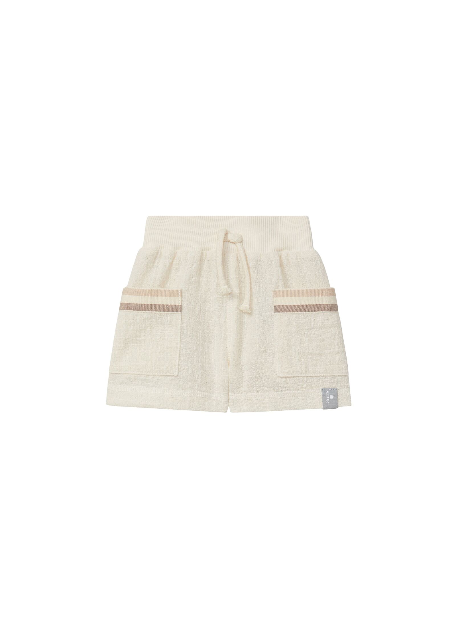 ORGANIC COTTON SHORTS NATURAL