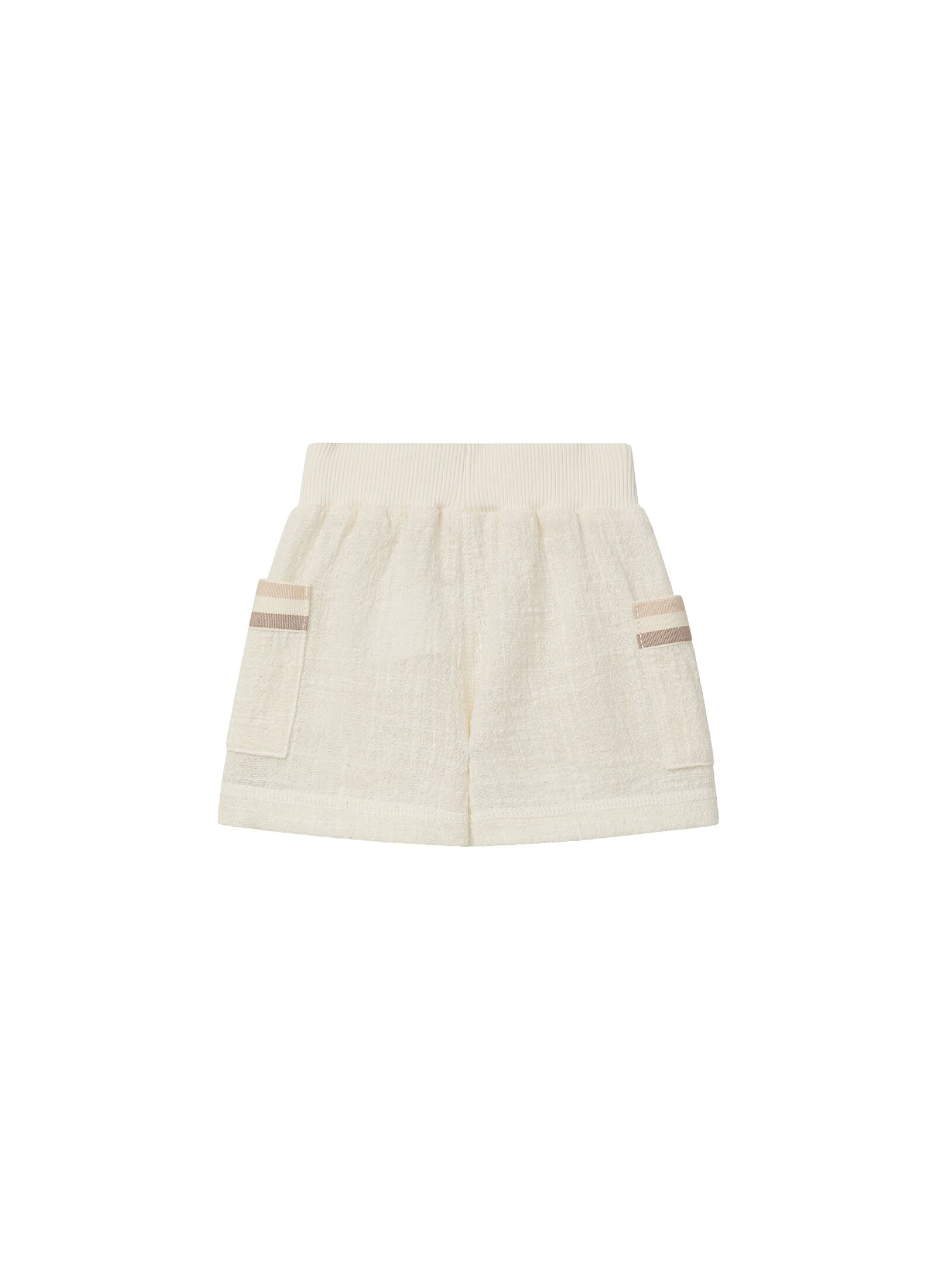ORGANIC COTTON SHORTS NATURAL
