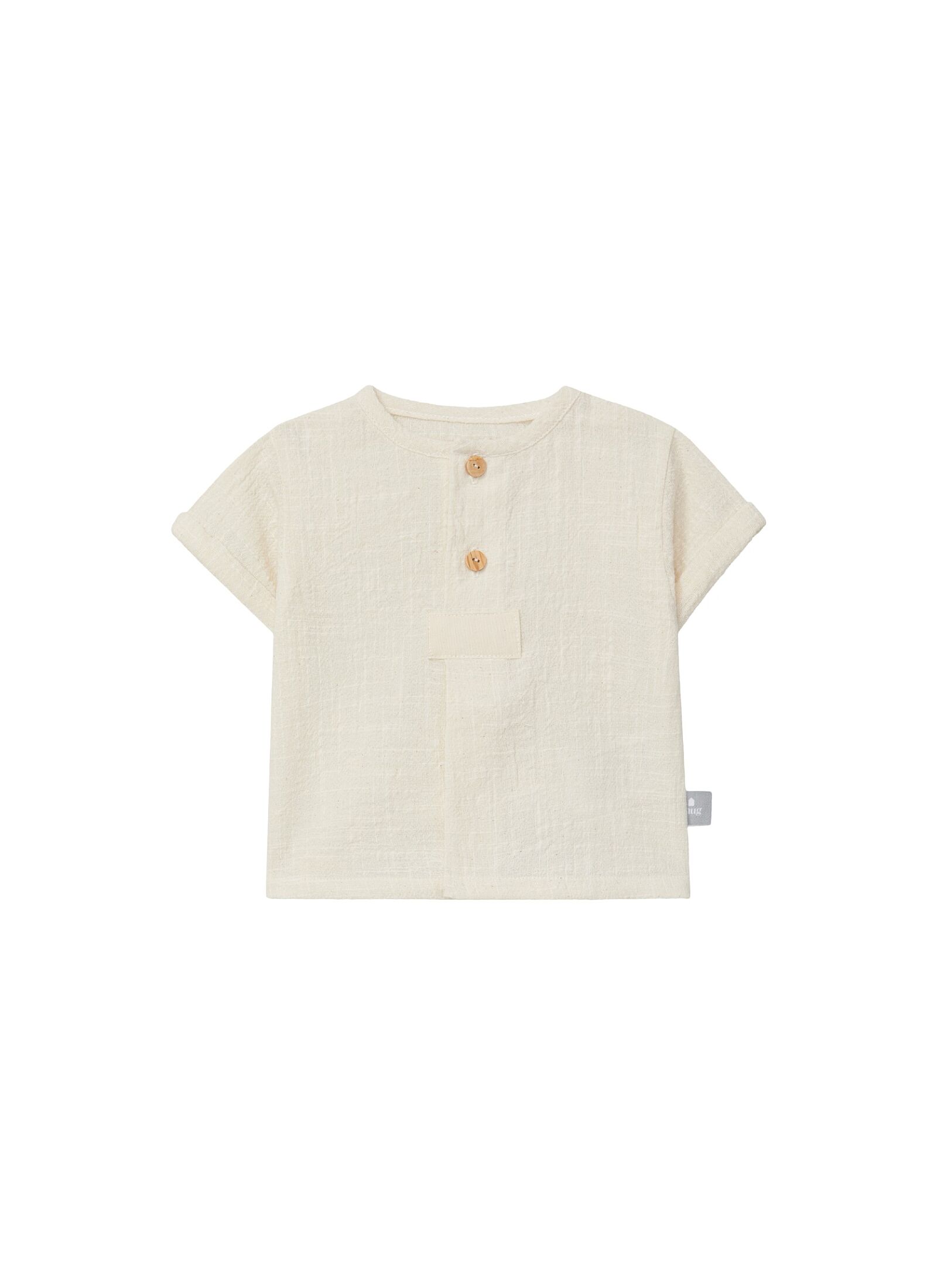 COTTON SHORTSLEEVE T-SHIRT FLORAL MINT BLUE