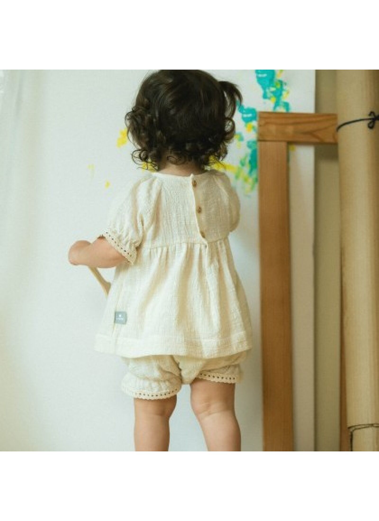 T-SHIRT &AMP; SHORTS SET NATURAL