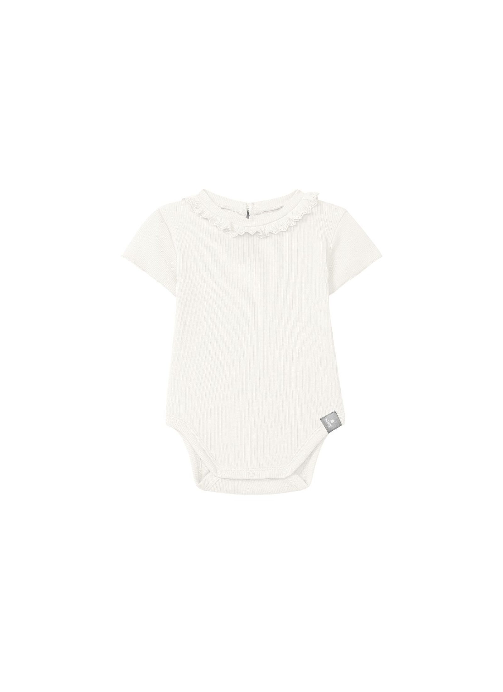 COTTON SHORTSLEEVE BODY BODYSUIT OFF WHITE