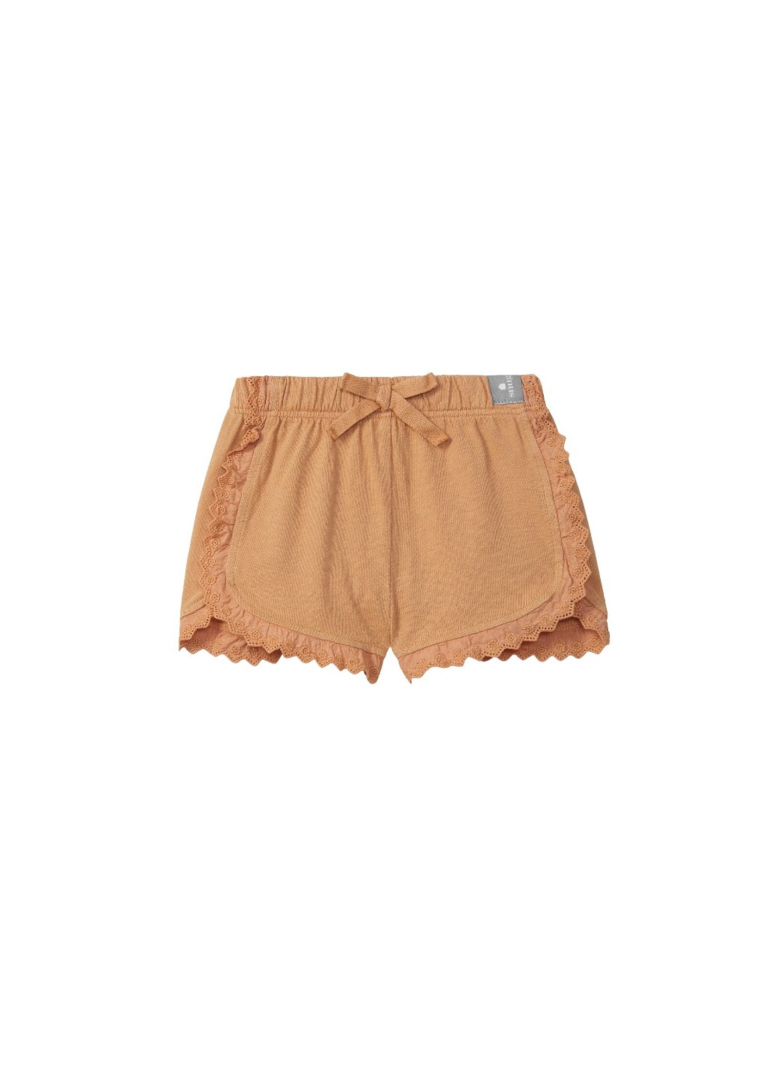 COTTON SHORTS OCHER