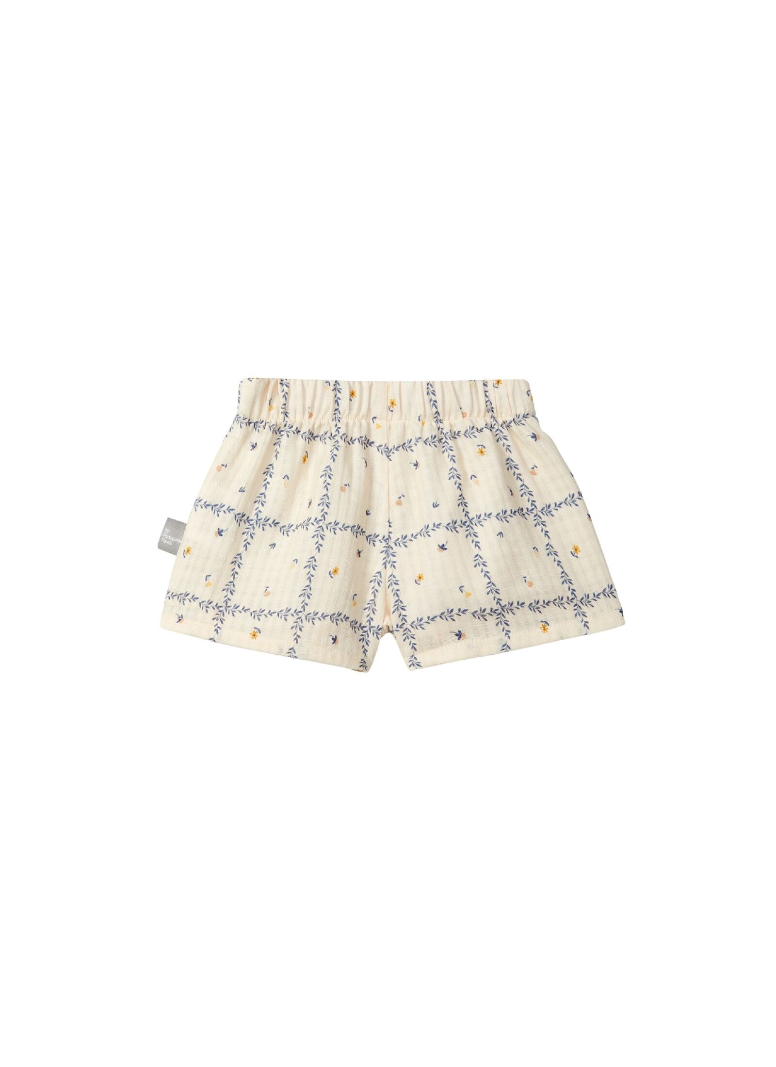 COTTON SHORTS INDIGO