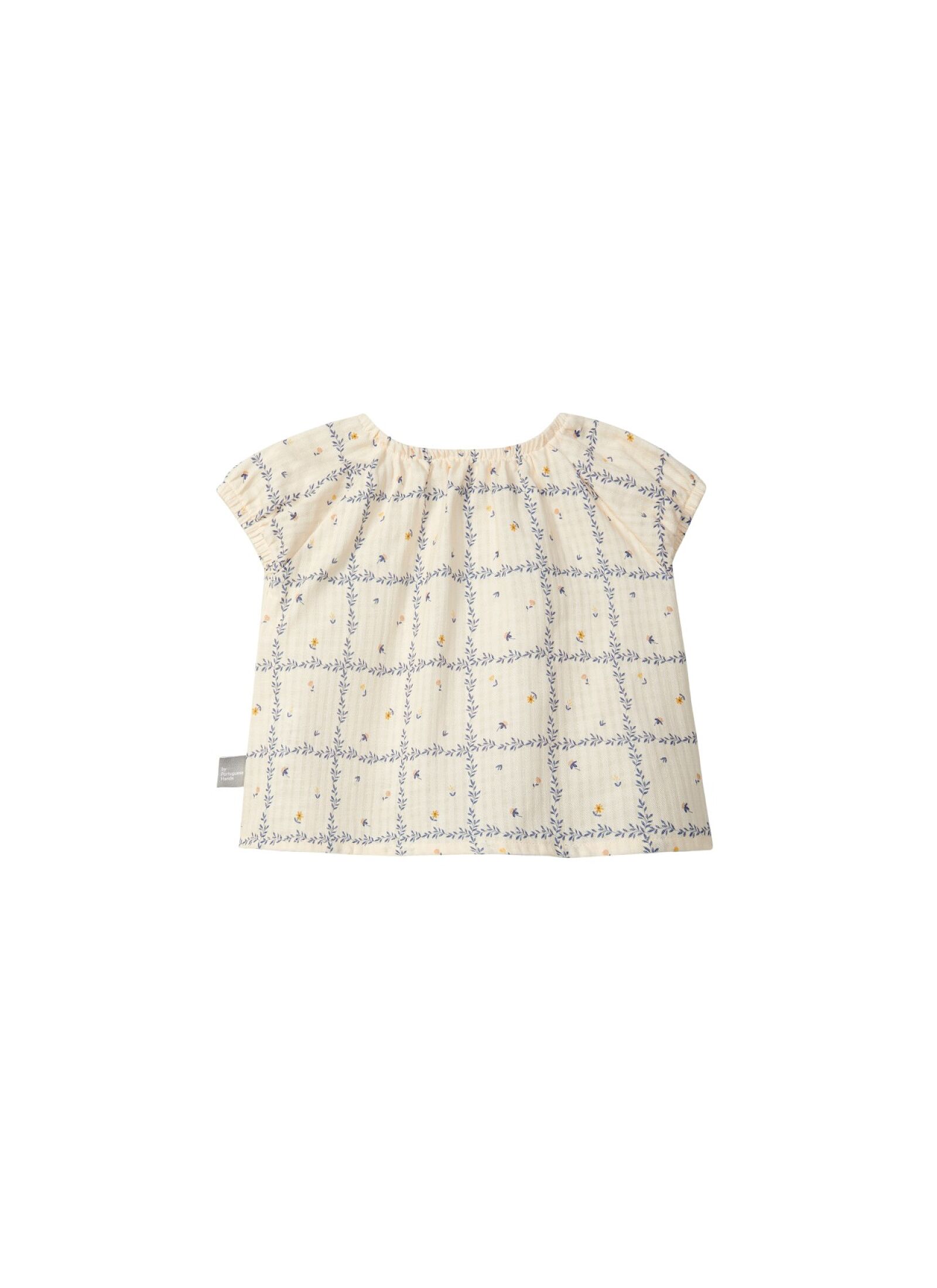 COTTON SHORTSLEEVE T-SHIRT INDIGO