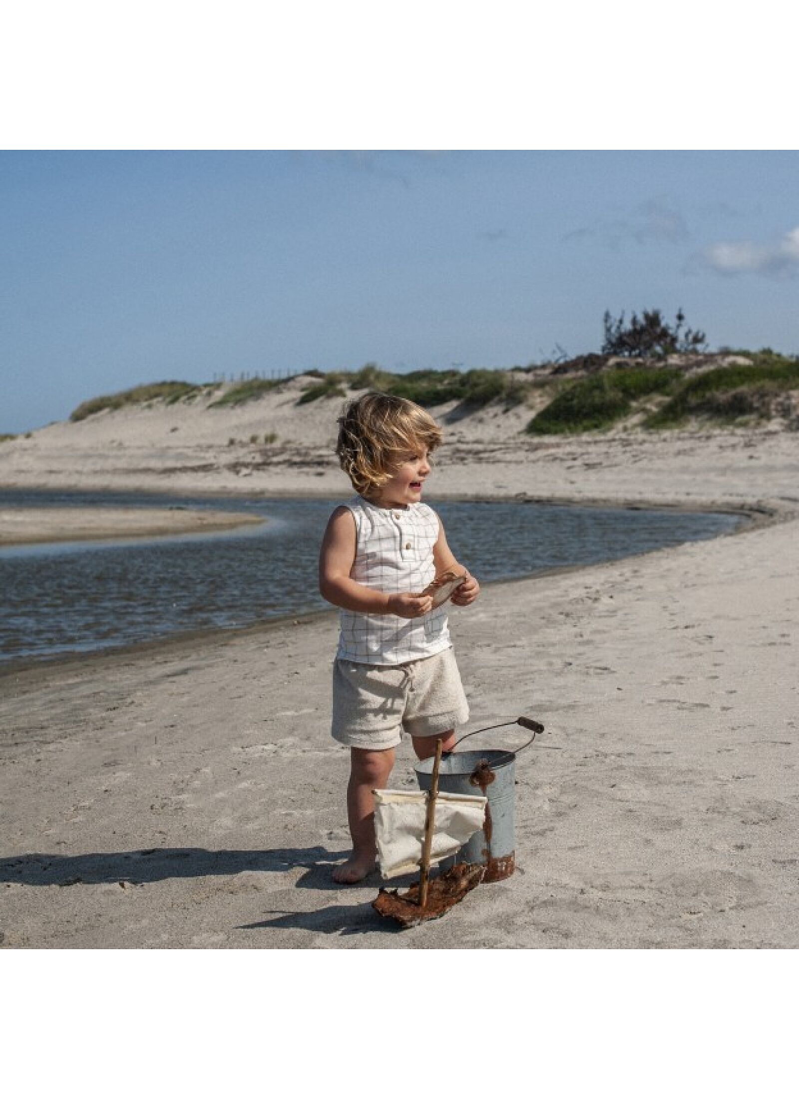 T- SHIRT AND SHORTS SET PLUSH TAUPE