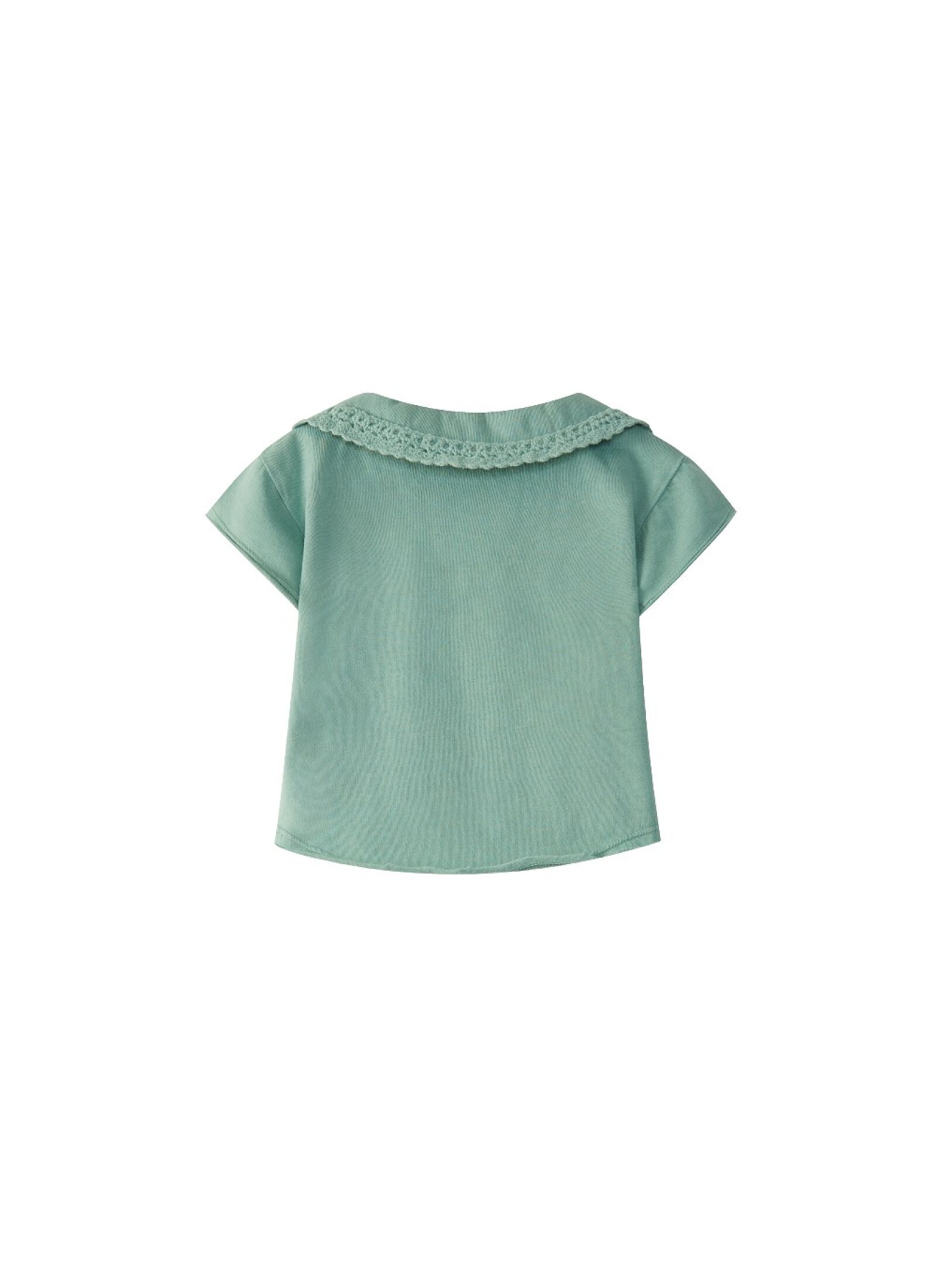 T- SHIRT POLO GREEN