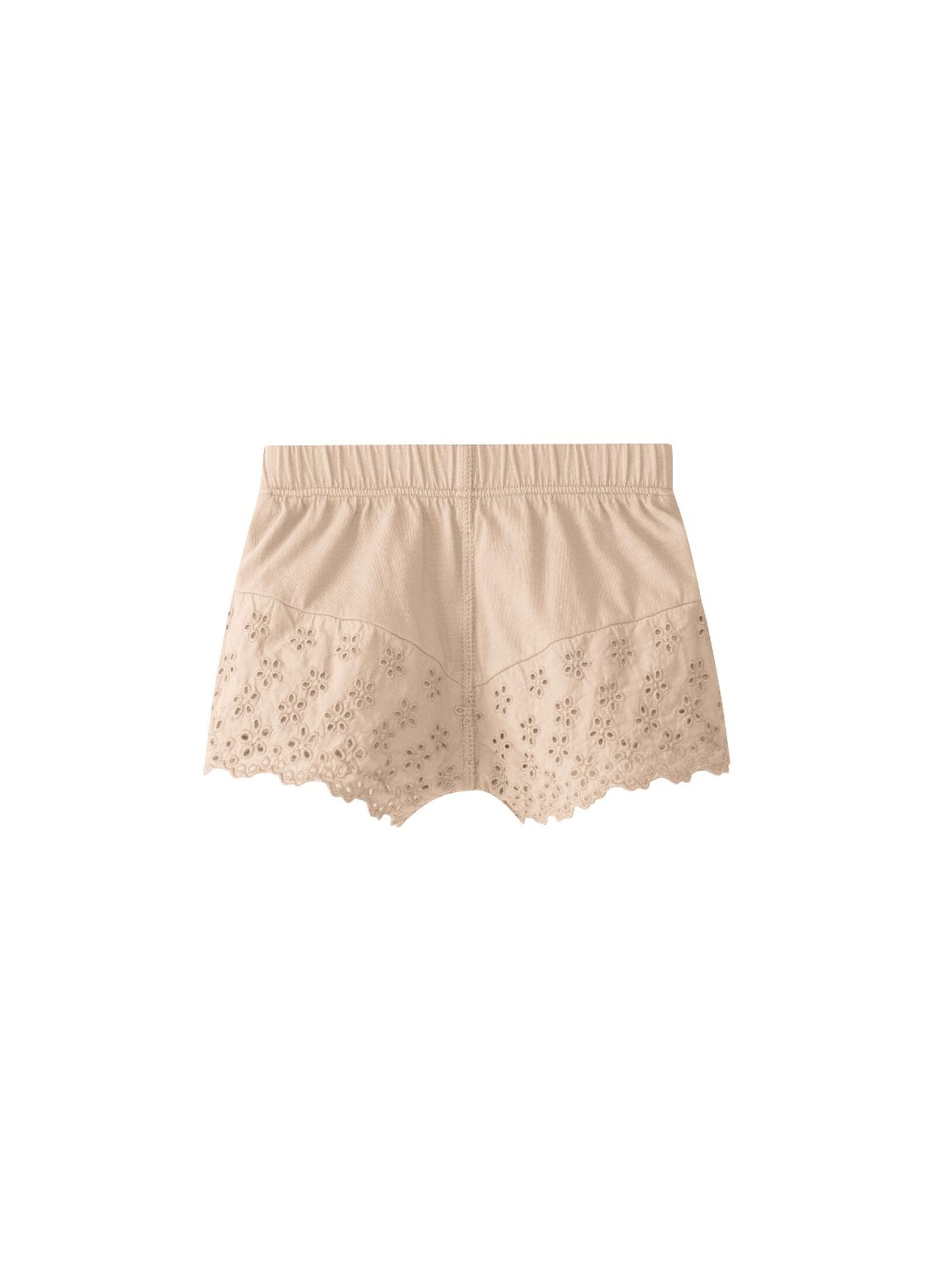 SHORTS EMBROIDERY POWDER PINK