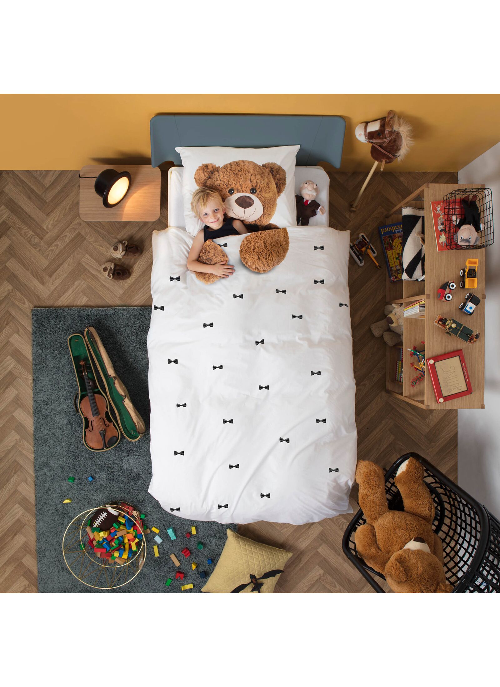 SINGLE DUVET COVER TEDDY