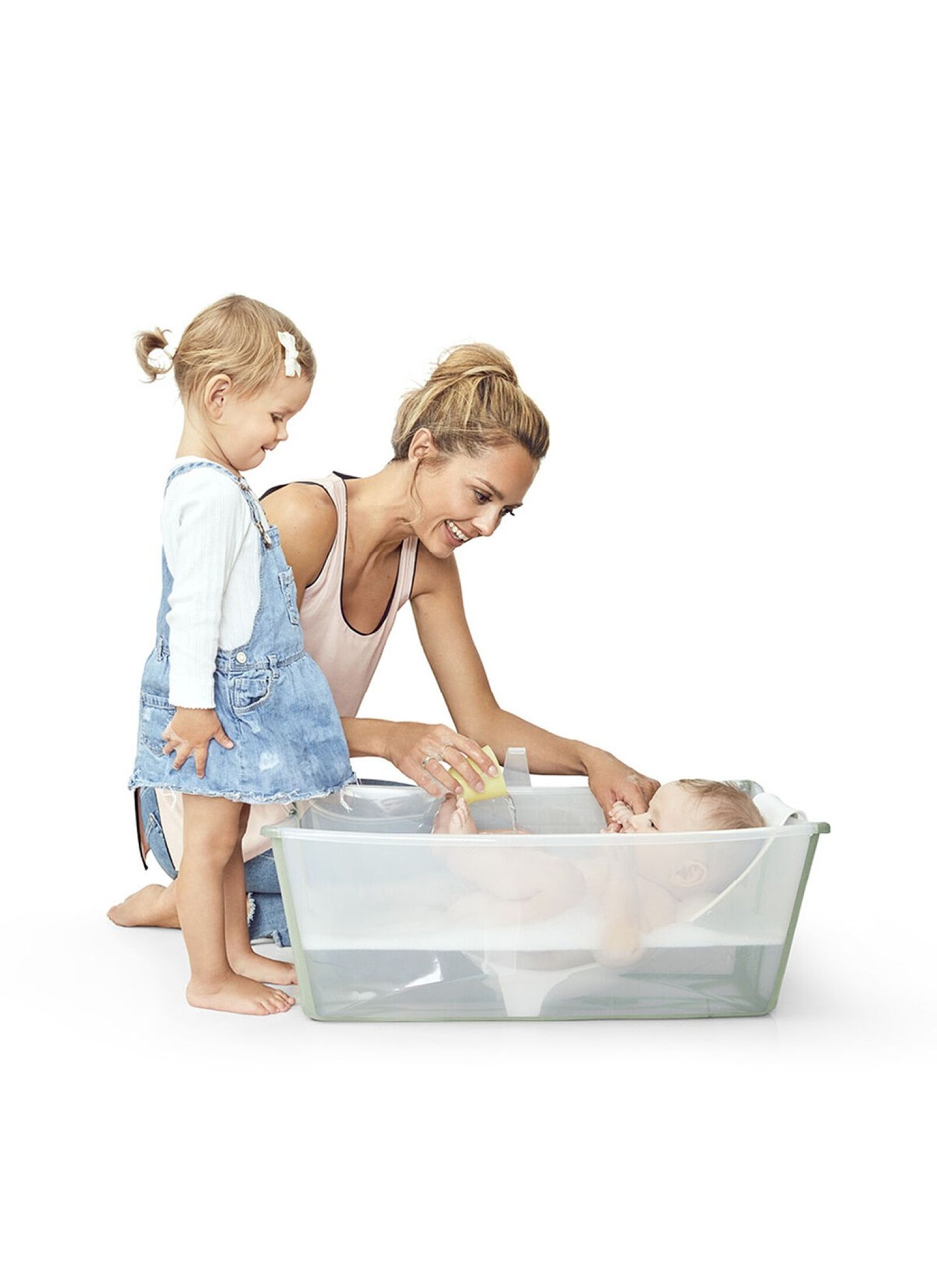 FLEXI BATH X-LARGE BUNDLE WHITE