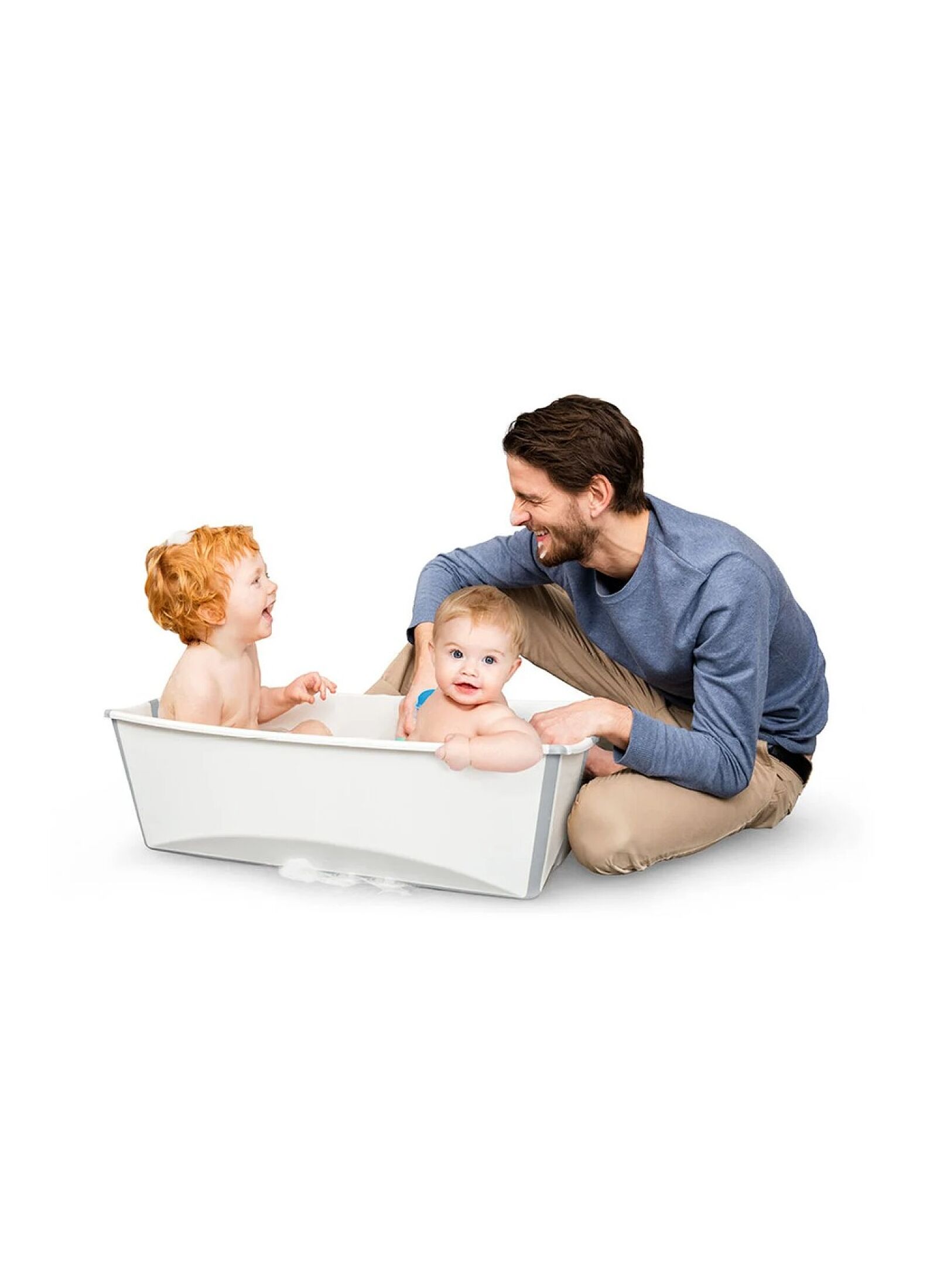 FLEXI BATH X-LARGE BUNDLE WHITE