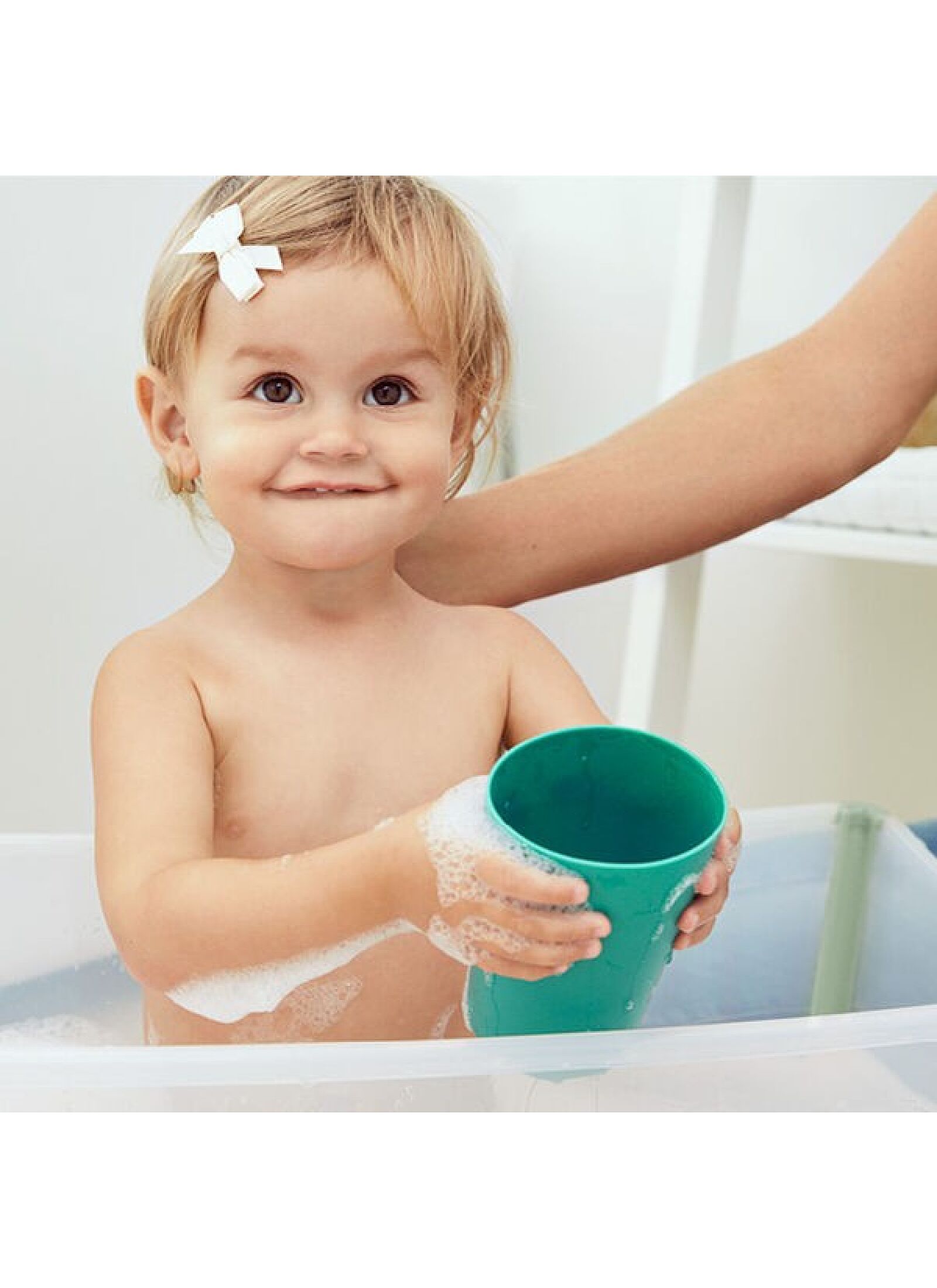 FLEXI BATH X-LARGE TRANSPARENT GREEN