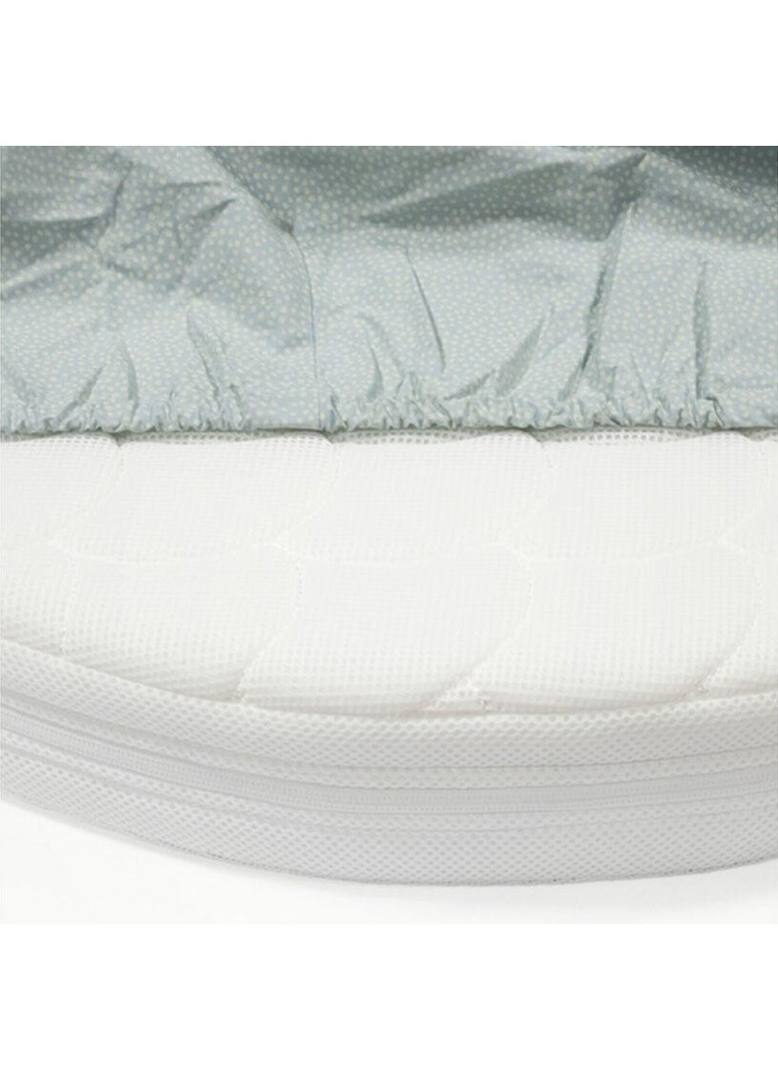 FLAT SINGLE SHEET SLEEPI V3 DOTS SAGE