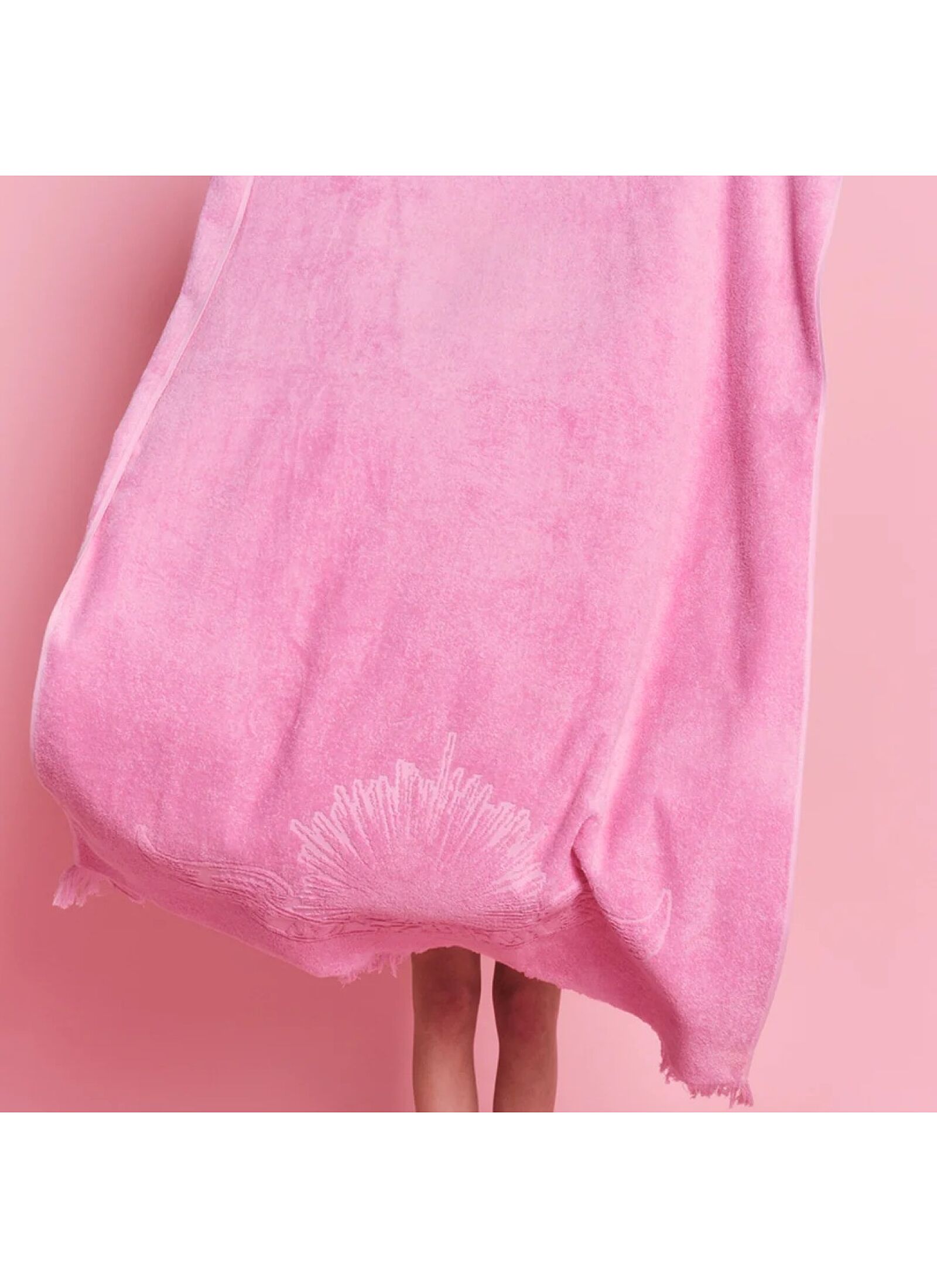 BEACH TOWEL BUBBLEGUM