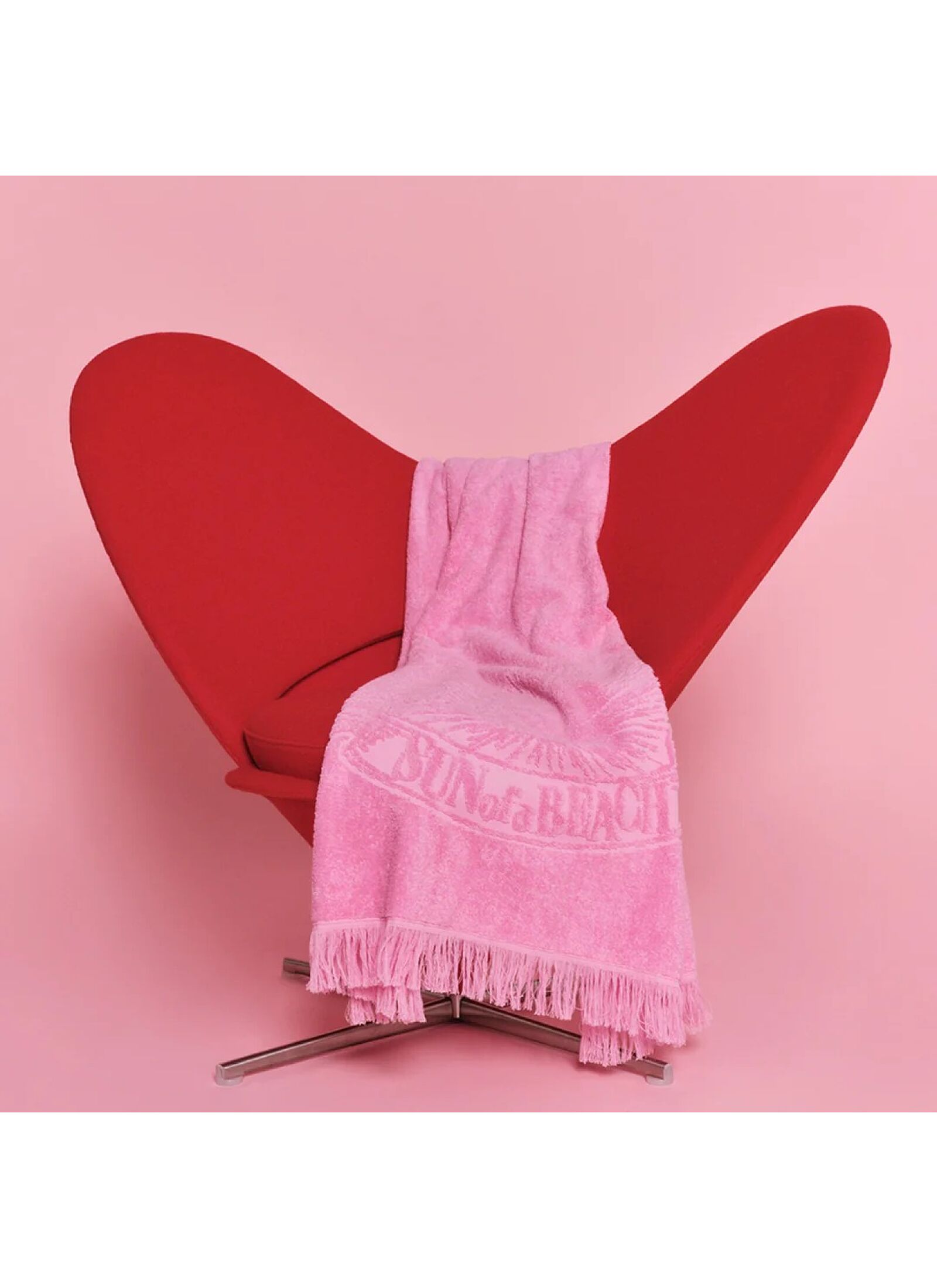 BEACH TOWEL BUBBLEGUM