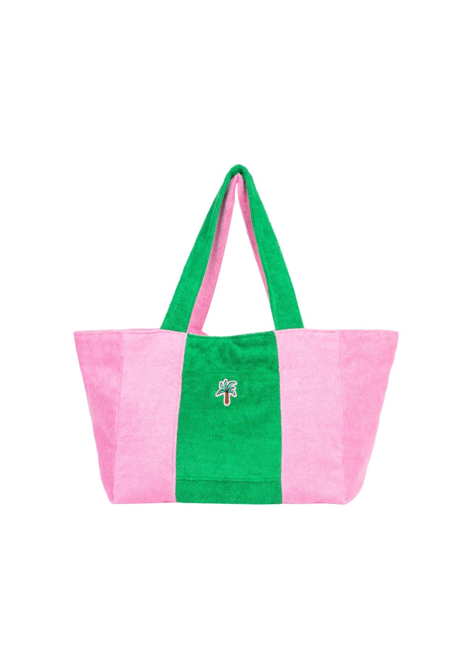 TERRY BAG BUBBLEGUM BICOLOR