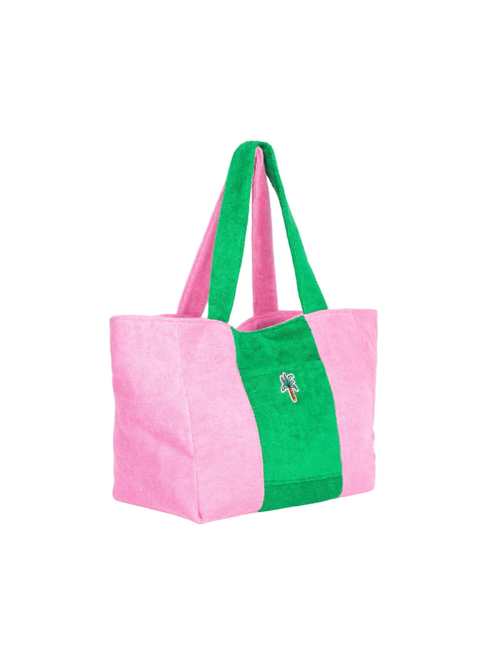 TERRY BAG BUBBLEGUM BICOLOR