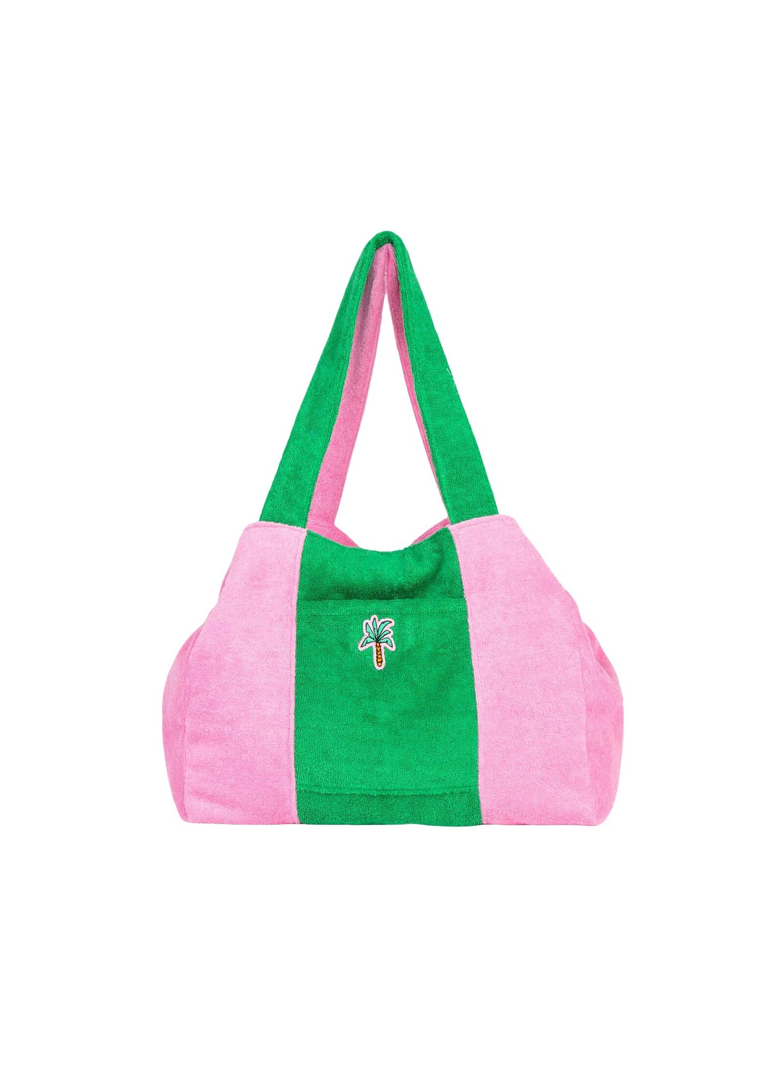 TERRY BAG BUBBLEGUM BICOLOR