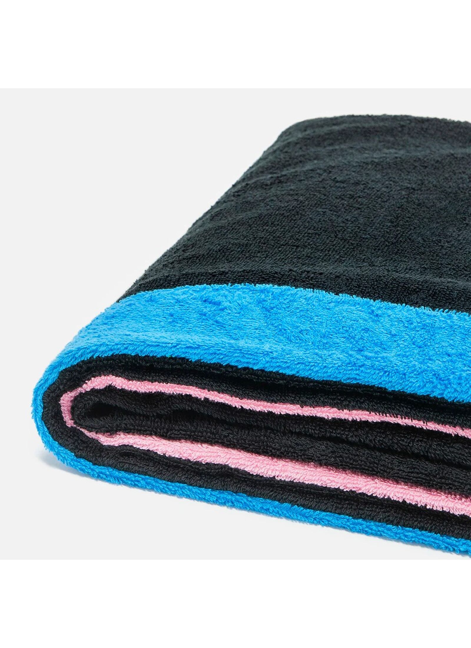 BEACH TOWEL MULTI BLACK