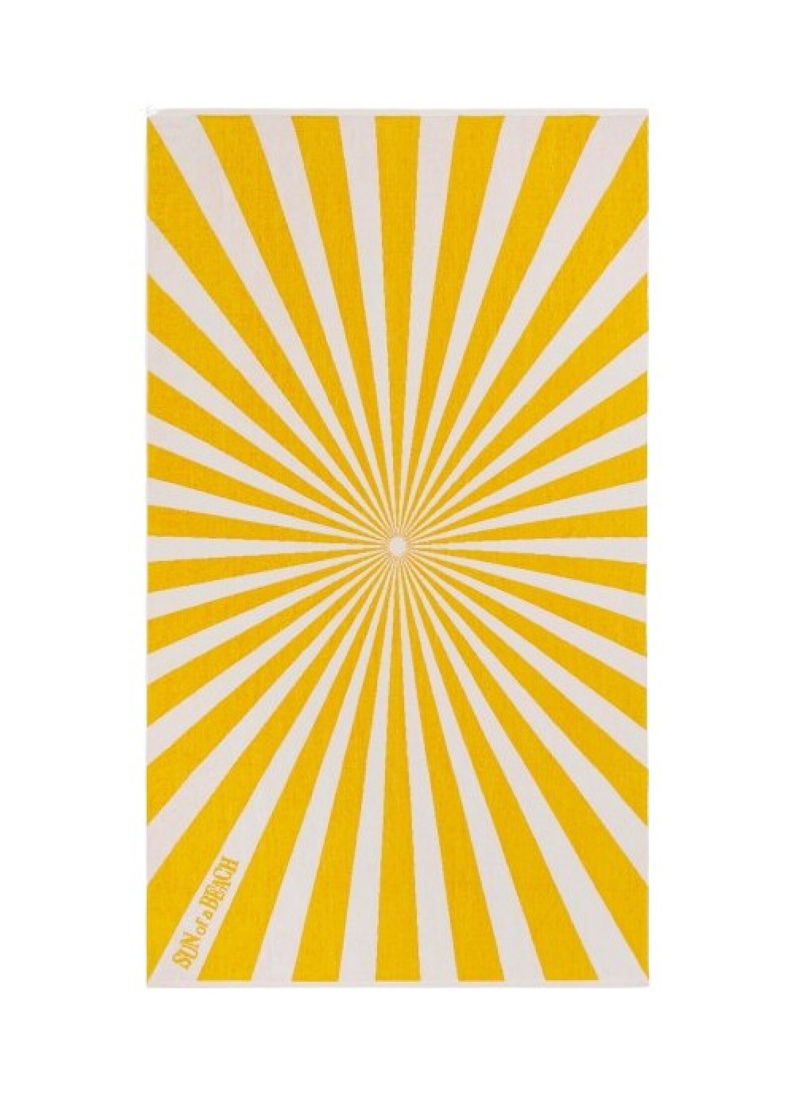 BEACH TOWEL SUNBURST SUNFLOWER