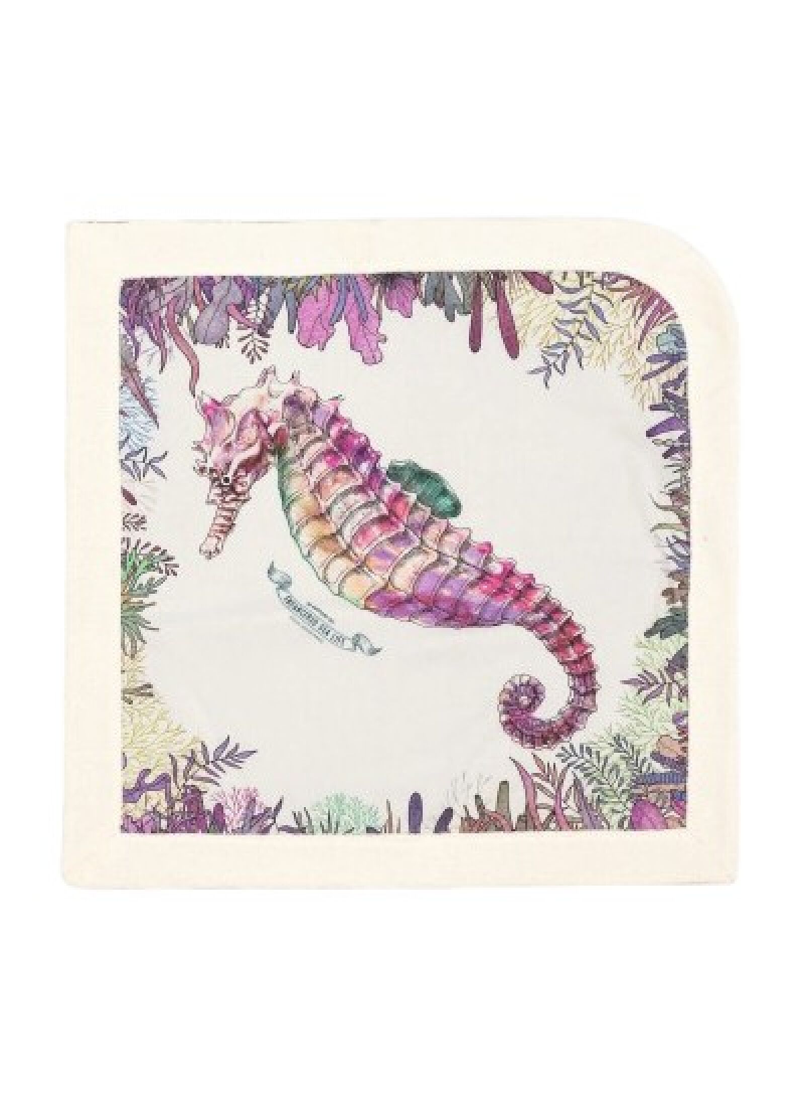BABY TOWEL SEAHORSE