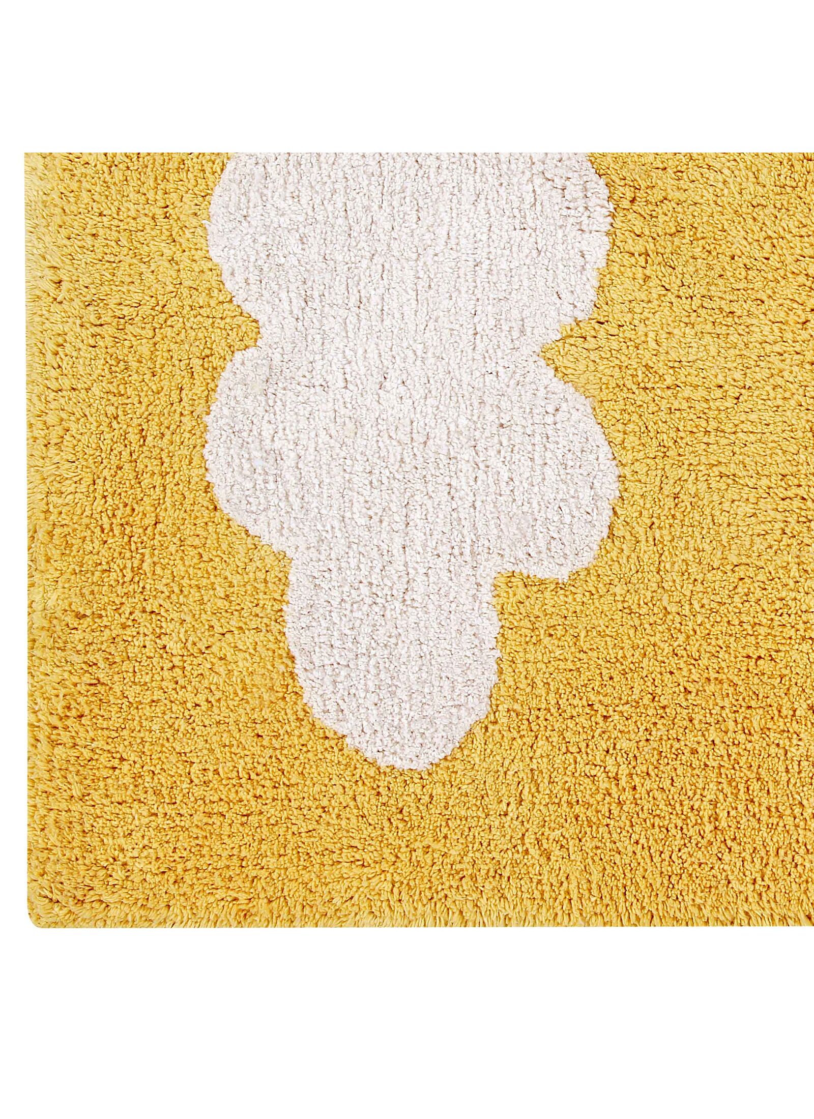RUG CLOUDS MUSTARD (120X160)