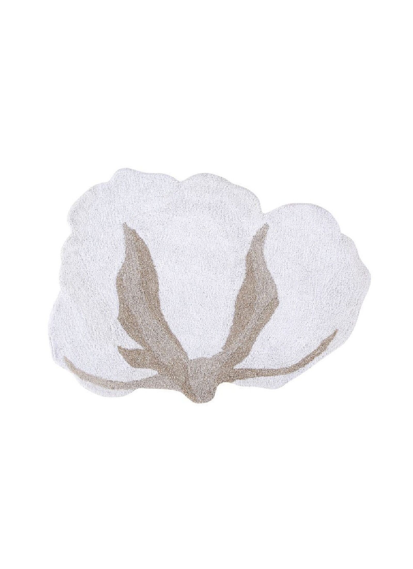 RUG COTTON FLOWER (120X130)