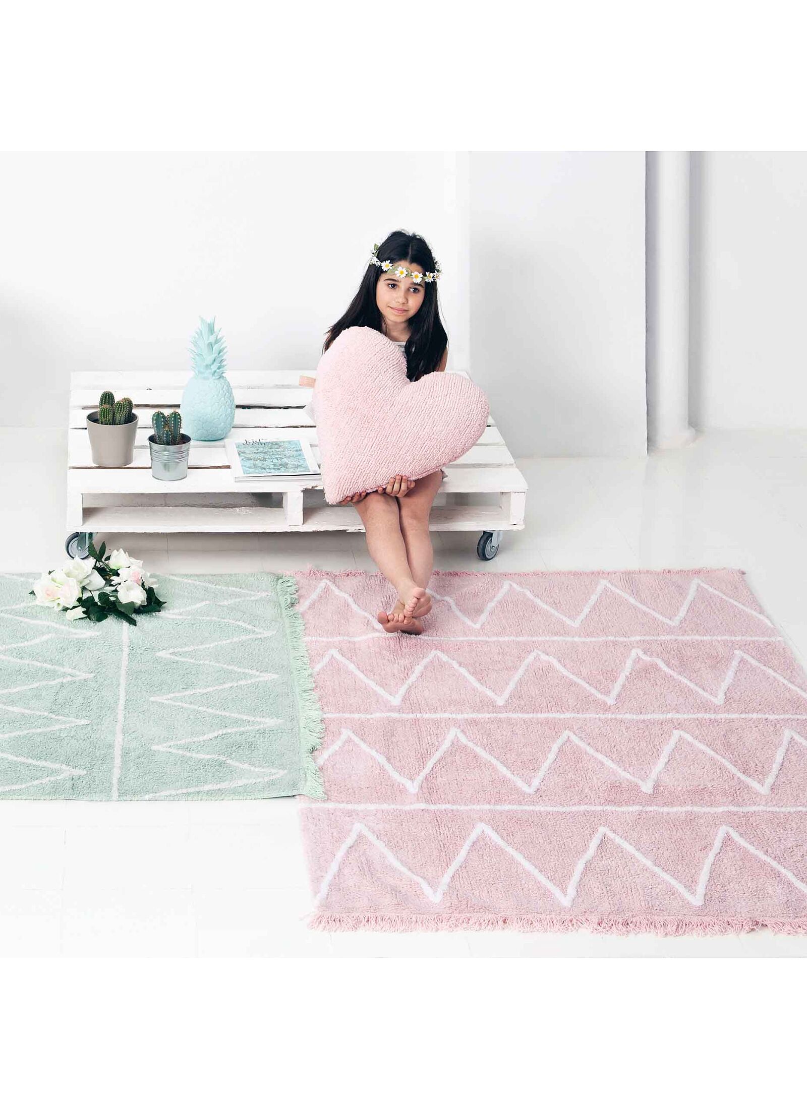 RUG HIPPY PINK (120X160)