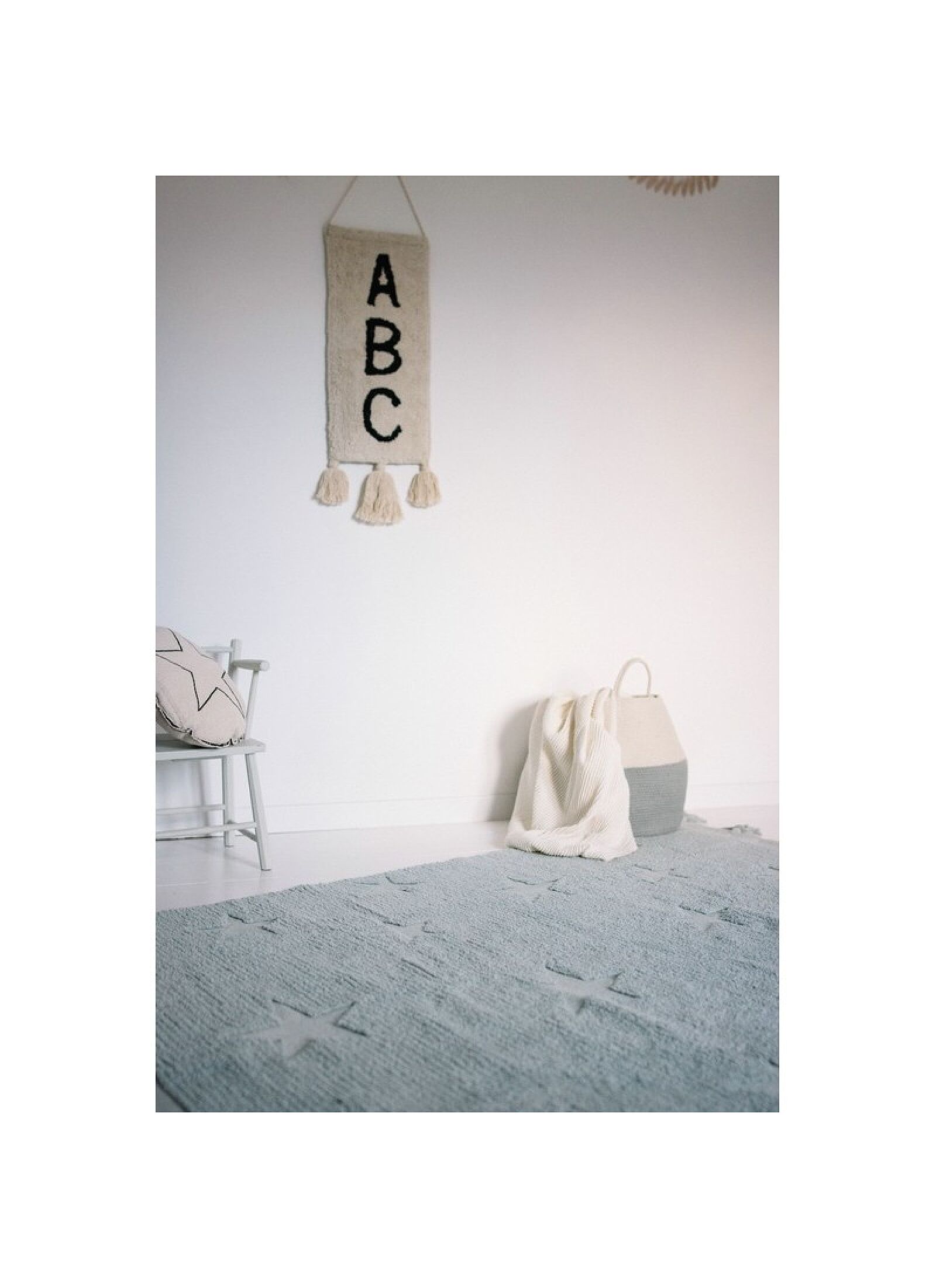 RUG HIPPY STARS AQUA (120X175)