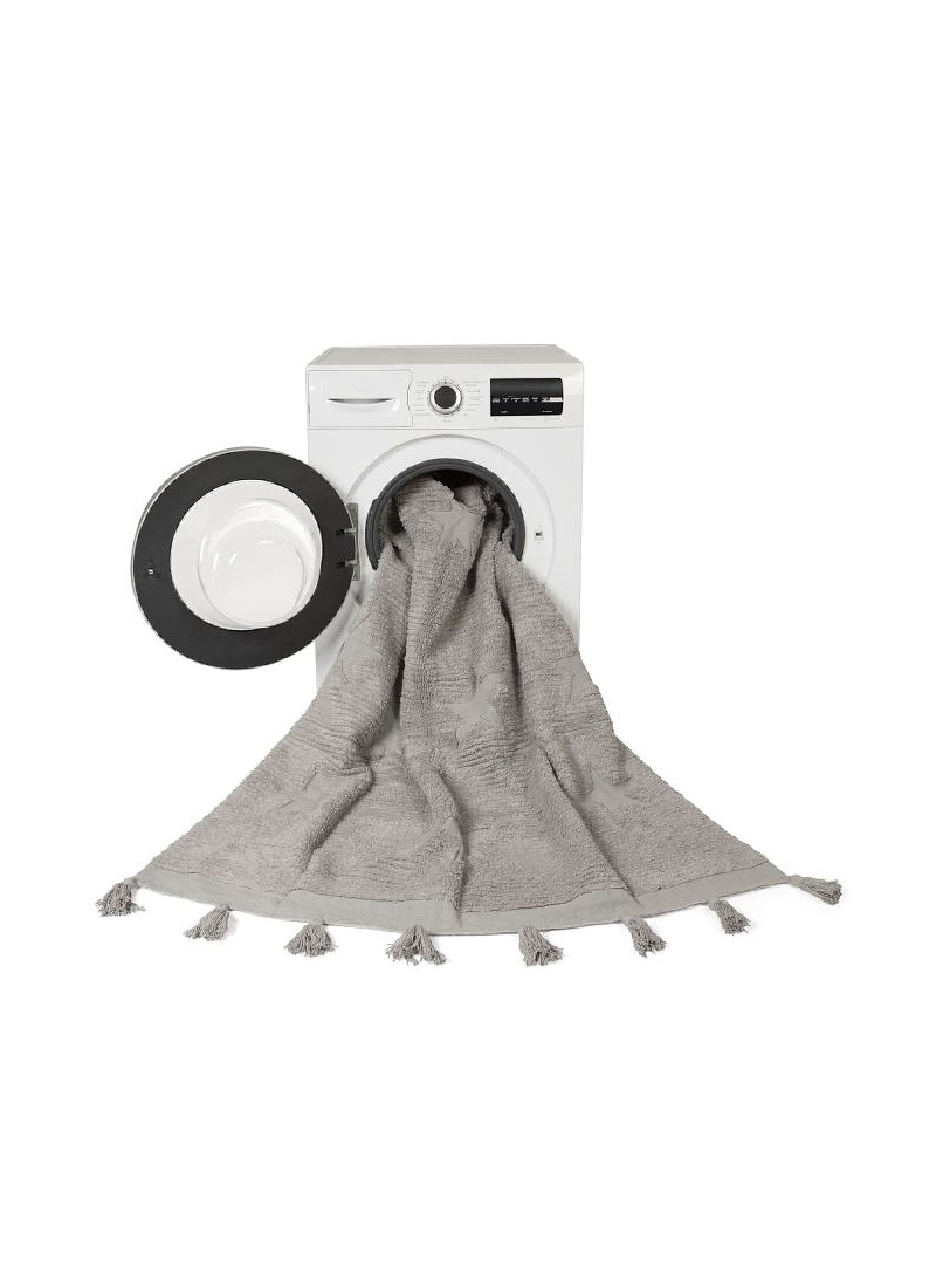 RUG HIPPY STARS GREY (120X175)