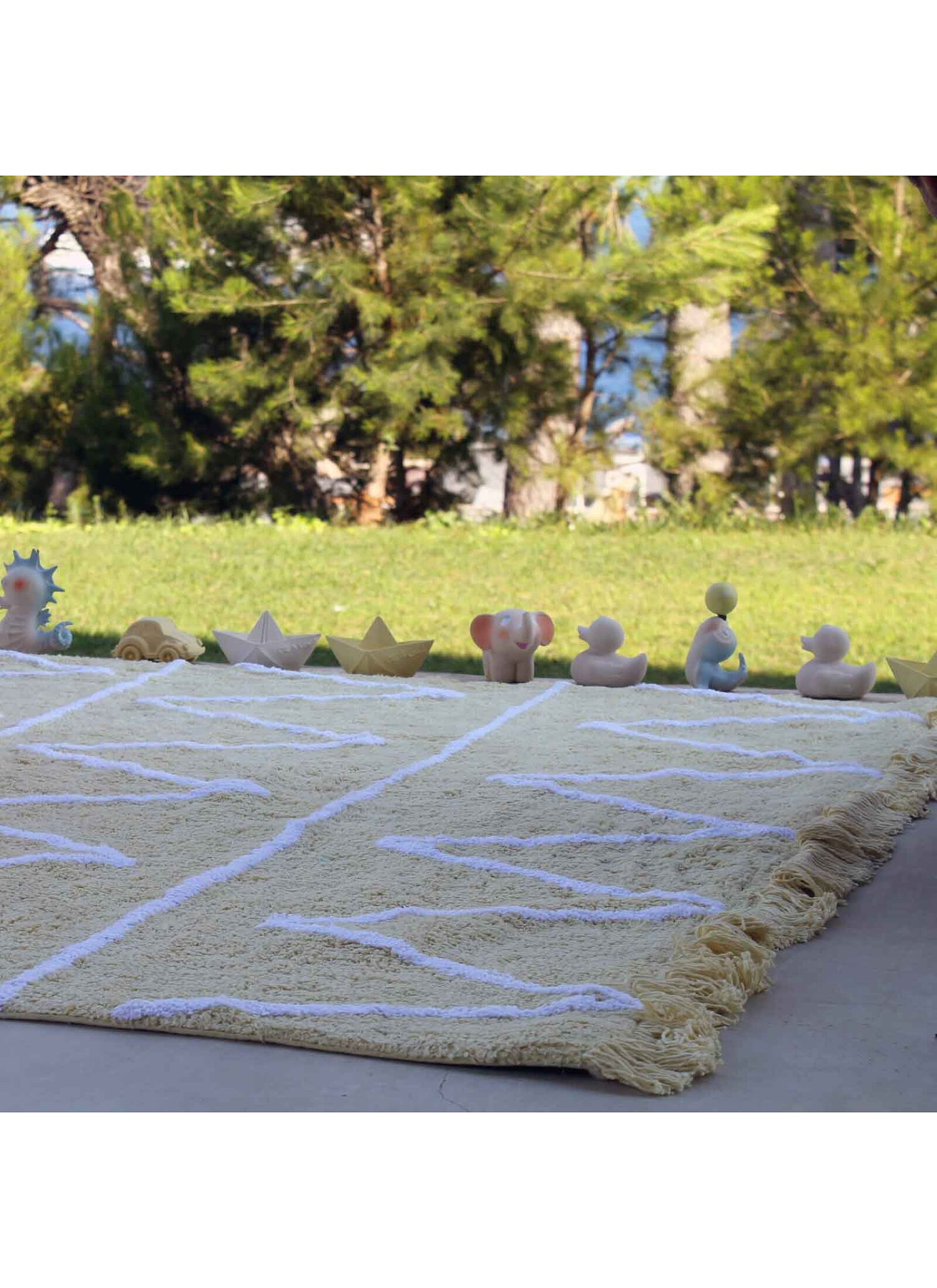 RUG HIPPY YELLOW (120X160)